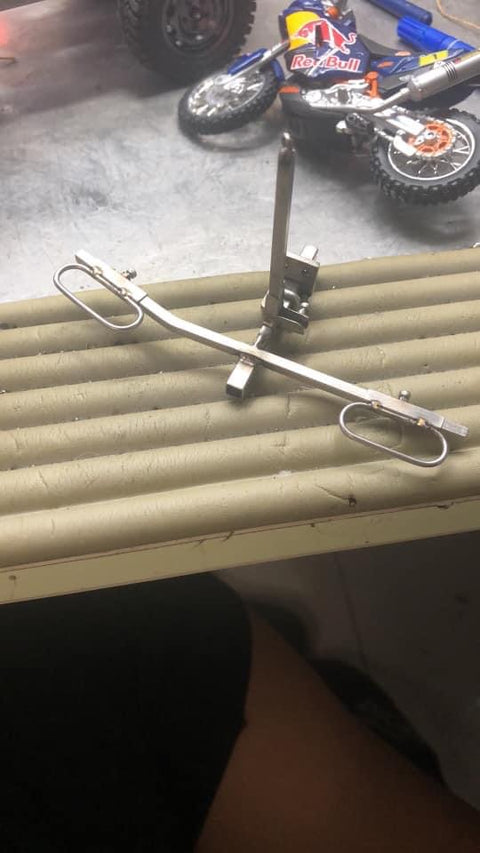 1/18, 1/10 motorcycle stainless steel metal rear bracket customization