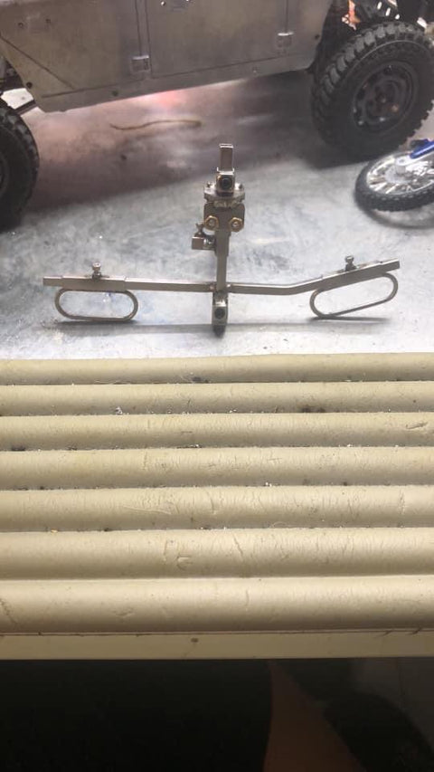 1/18, 1/10 motorcycle stainless steel metal rear bracket customization