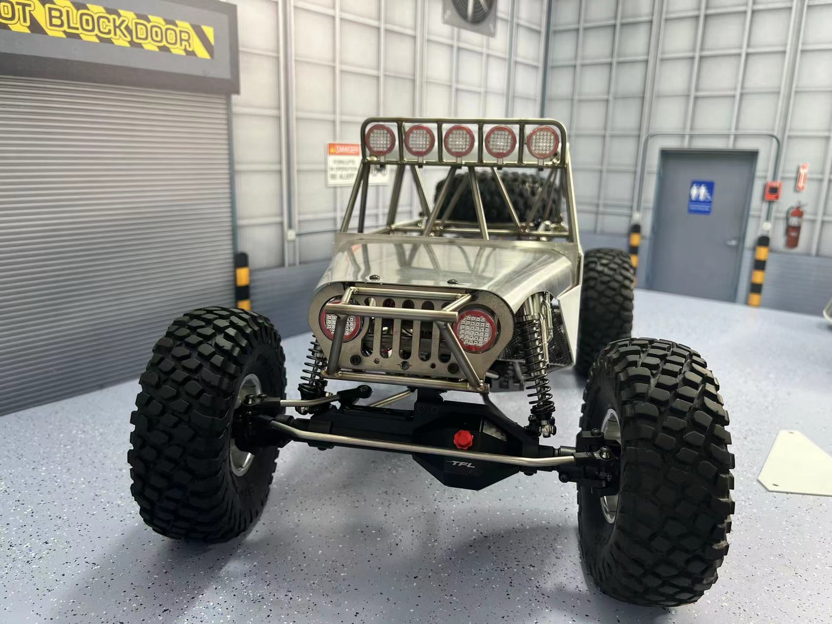 Miller titanium alloy metal cage welding custom