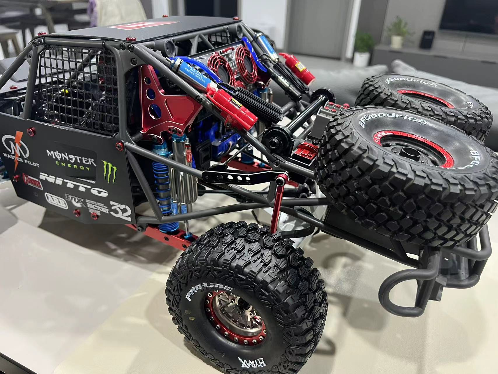 1/7UDR /LOSI SBR 1/6 RC bypass shocks （Tube version）