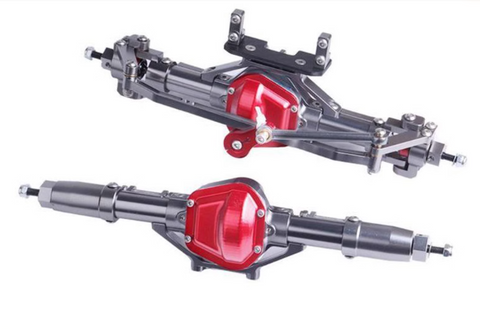 1:10 climbing metal axle SCX10 axail RC4WD D90 front and rear axle assembly
