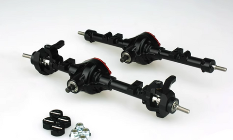 Climbing car metal 1/10 axle straight axis G5 axle large steering scx10 D90 CC01 model