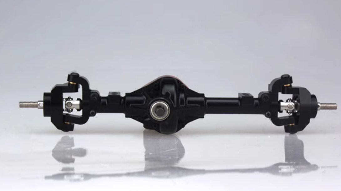 Climbing car metal 1/10 axle straight axis G5 axle large steering scx10 D90 CC01 model