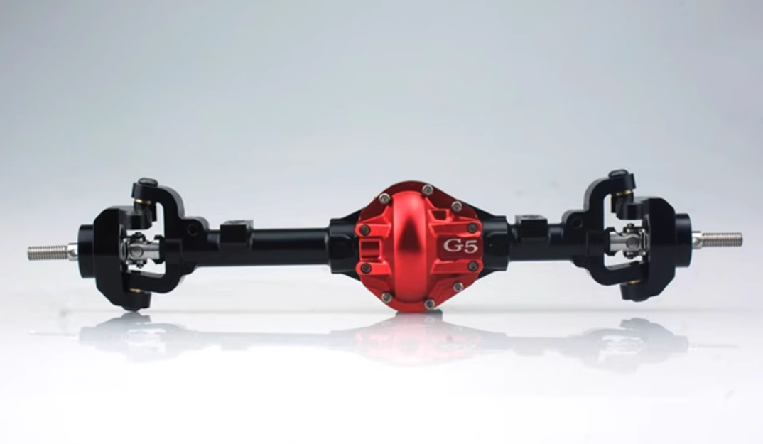 Climbing car metal 1/10 axle straight axis G5 axle large steering scx10 D90 CC01 model