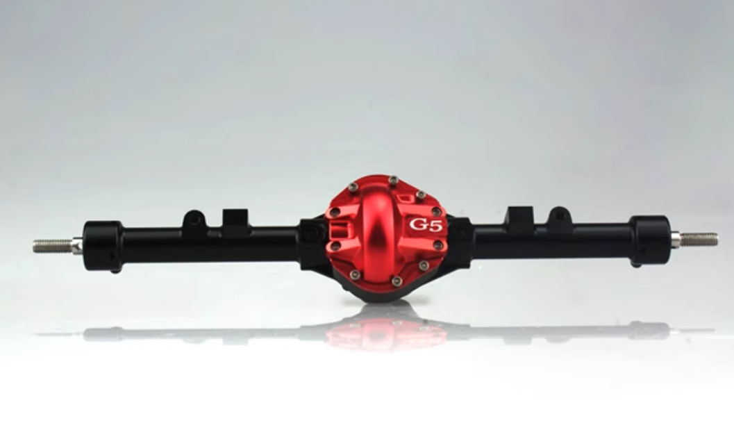 Climbing car metal 1/10 axle straight axis G5 axle large steering scx10 D90 CC01 model