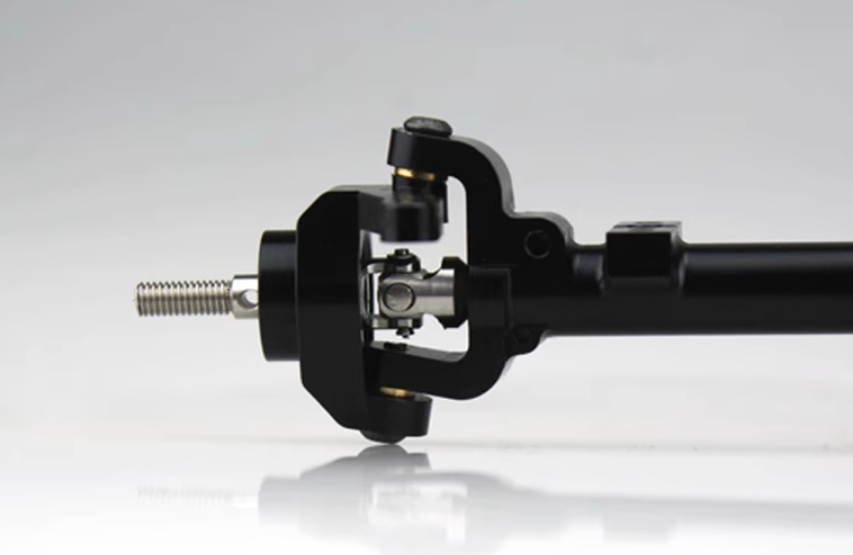 Climbing car metal 1/10 axle straight axis G5 axle large steering scx10 D90 CC01 model