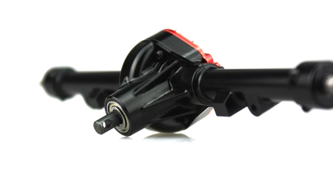 Climbing car metal 1/10 axle straight axis G5 axle large steering scx10 D90 CC01 model
