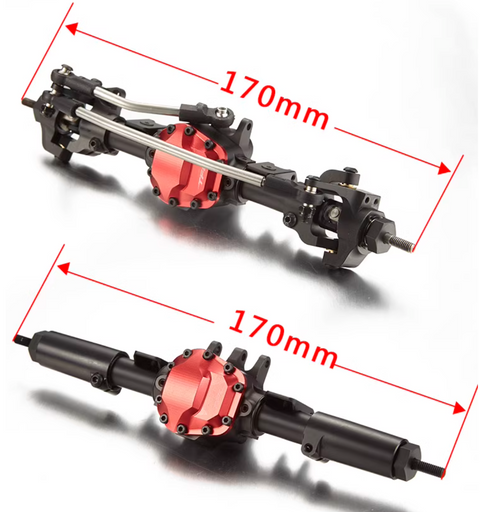 SCX10II simulation climbing axle, special axle for simulation vehicles
