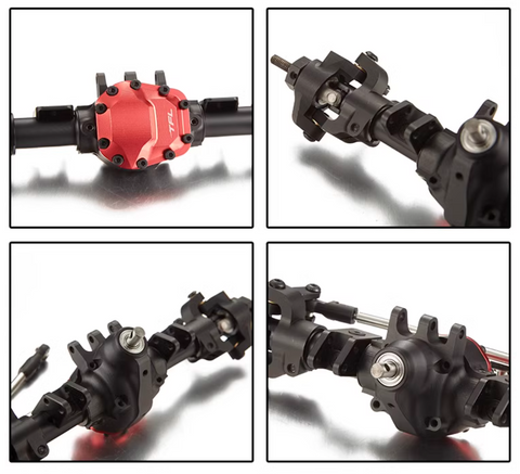 SCX10II simulation climbing axle, special axle for simulation vehicles