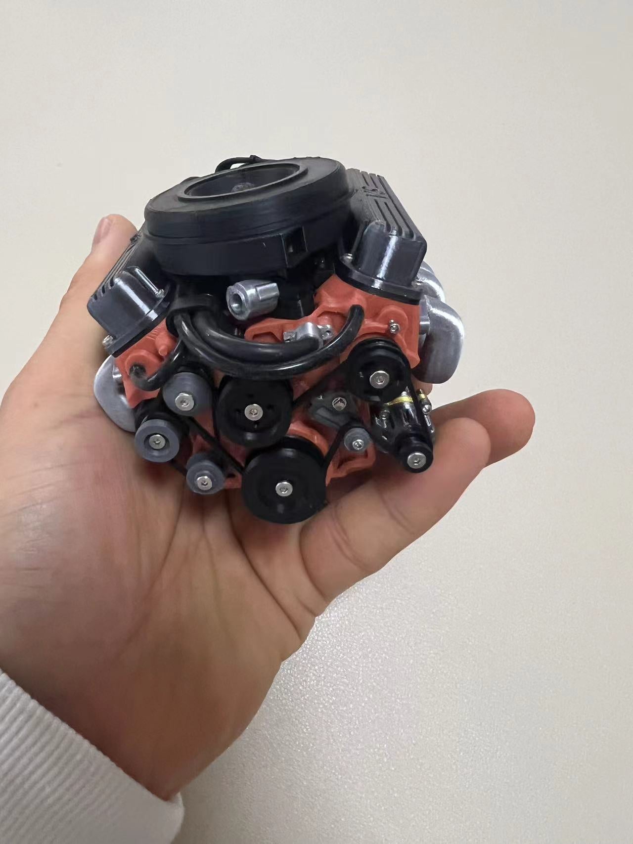 1/10 handmade simulation engine model