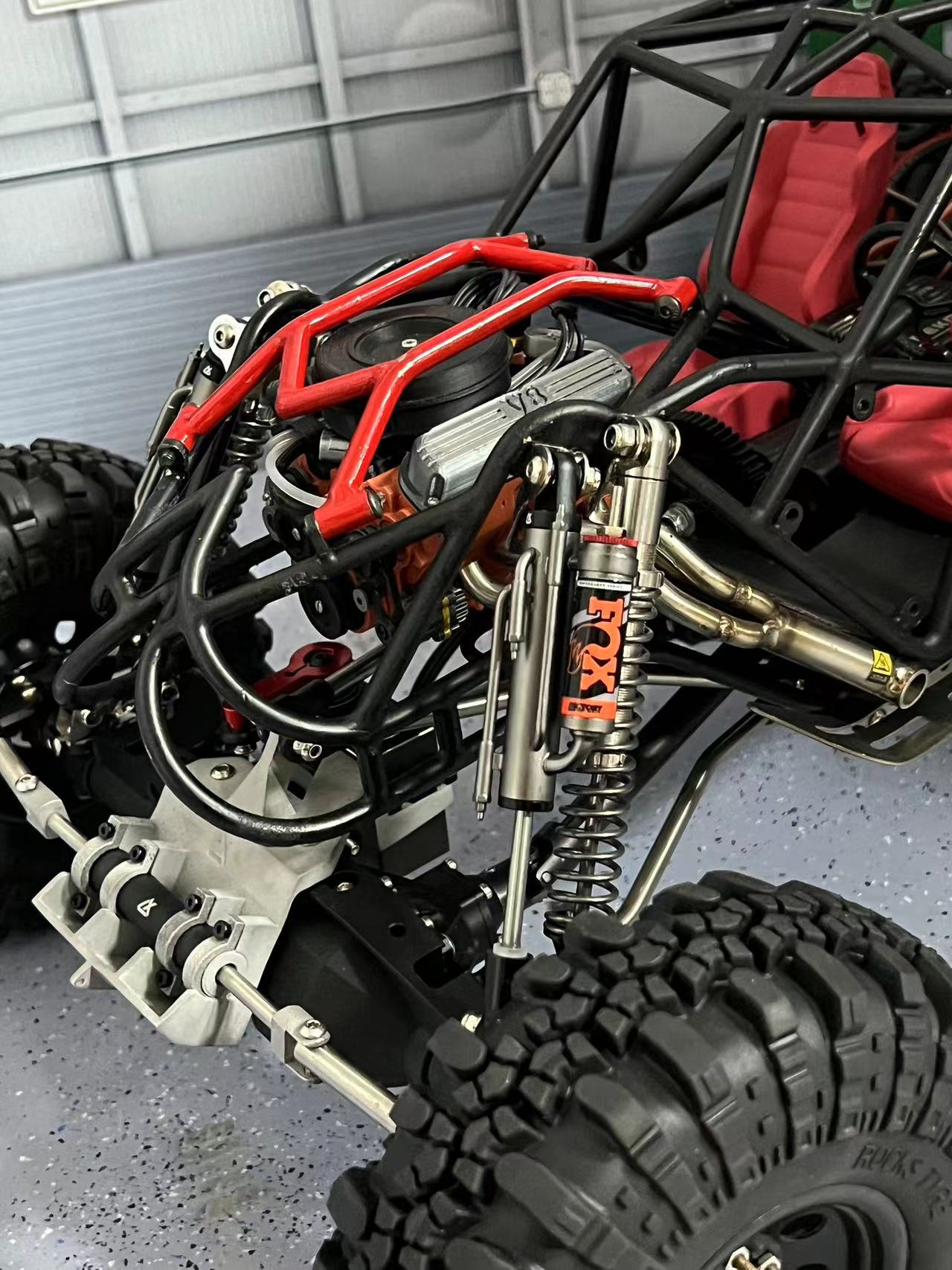 1/10 handmade simulation engine model