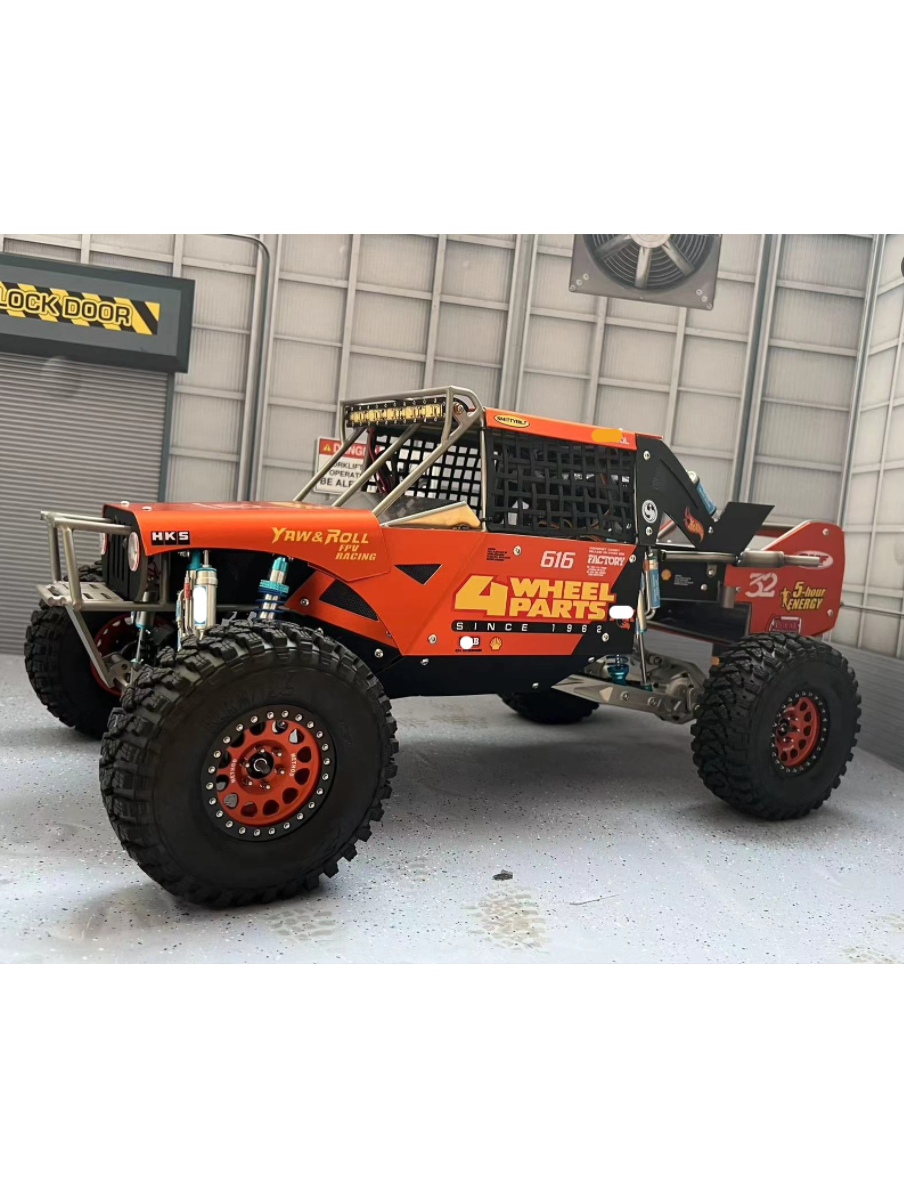 Orange 1/10 ultra4 titanium cage
