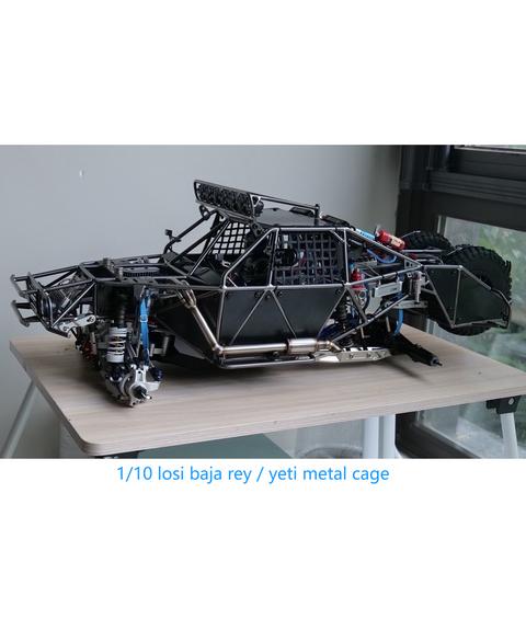 Titanium alloy metal pipe rack baja cage