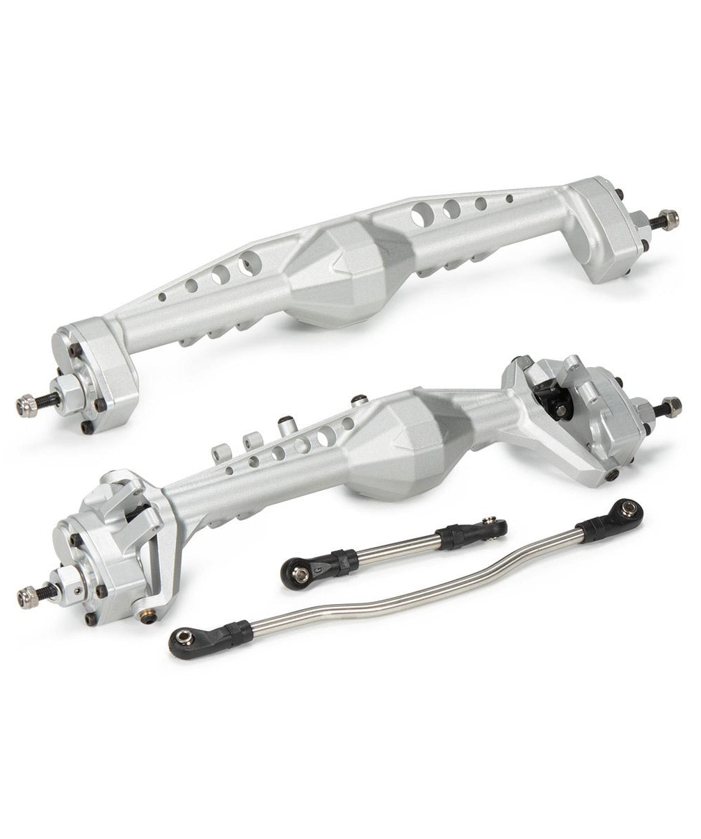 Capra 1/10 pipe frame climbing car aluminum alloy CNC integrated partial egg door axle