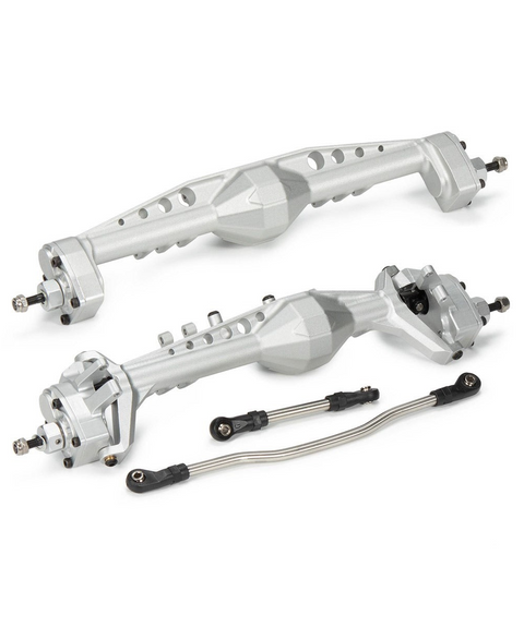 Capra 1/10 pipe frame climbing car aluminum alloy CNC integrated partial egg door axle