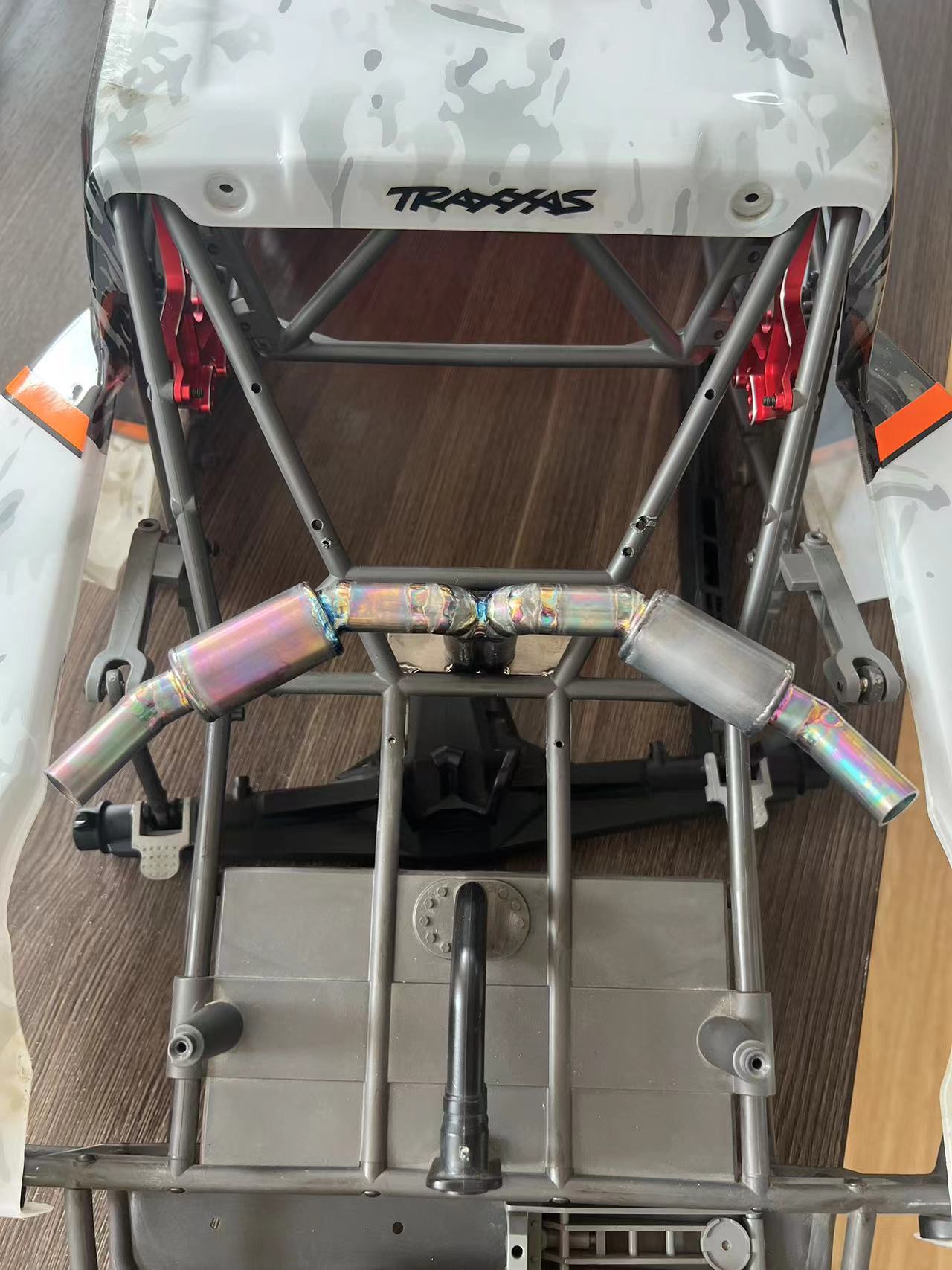 UDR manual welding Rear exhaust pipe