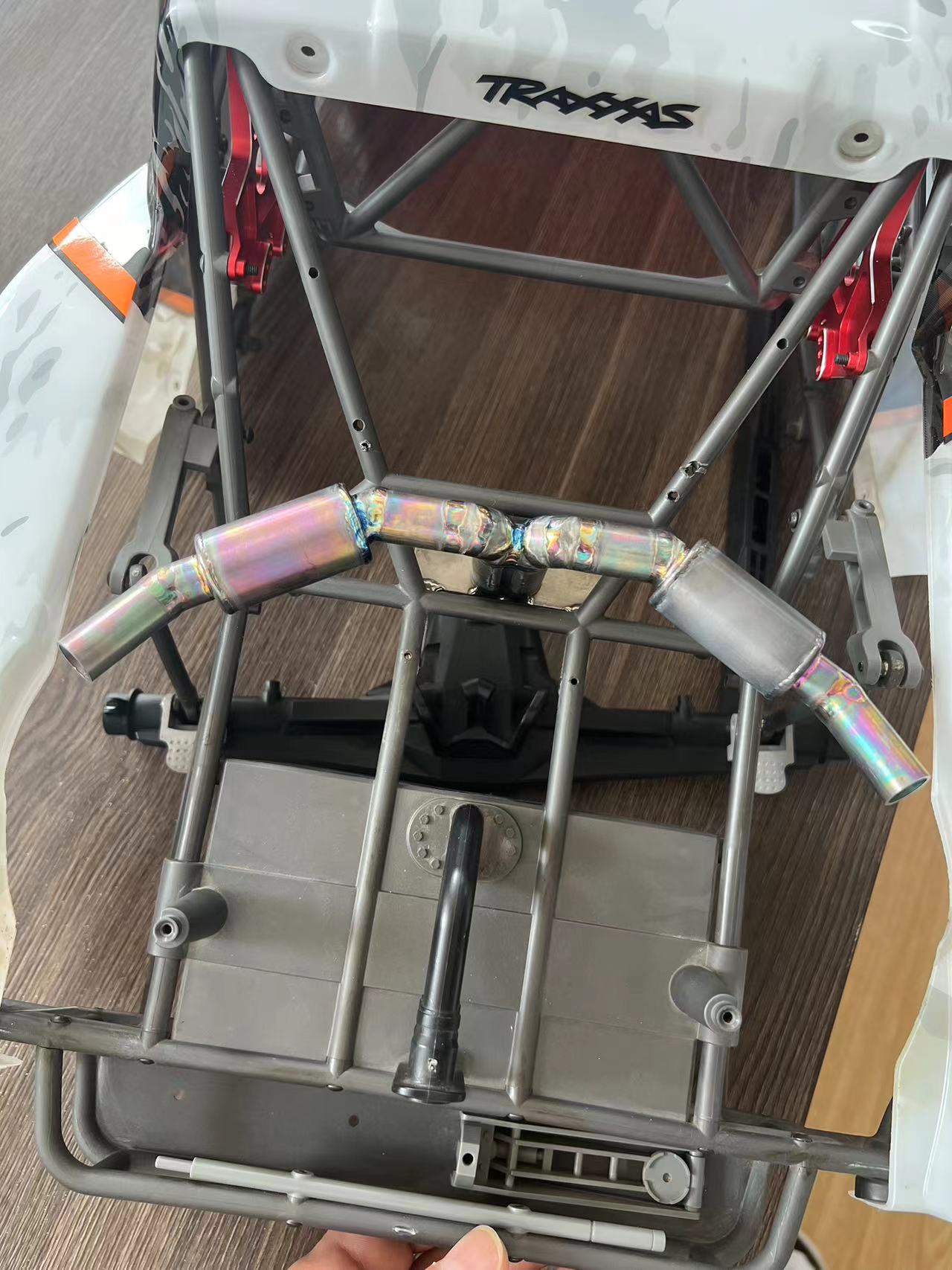 UDR manual welding Rear exhaust pipe