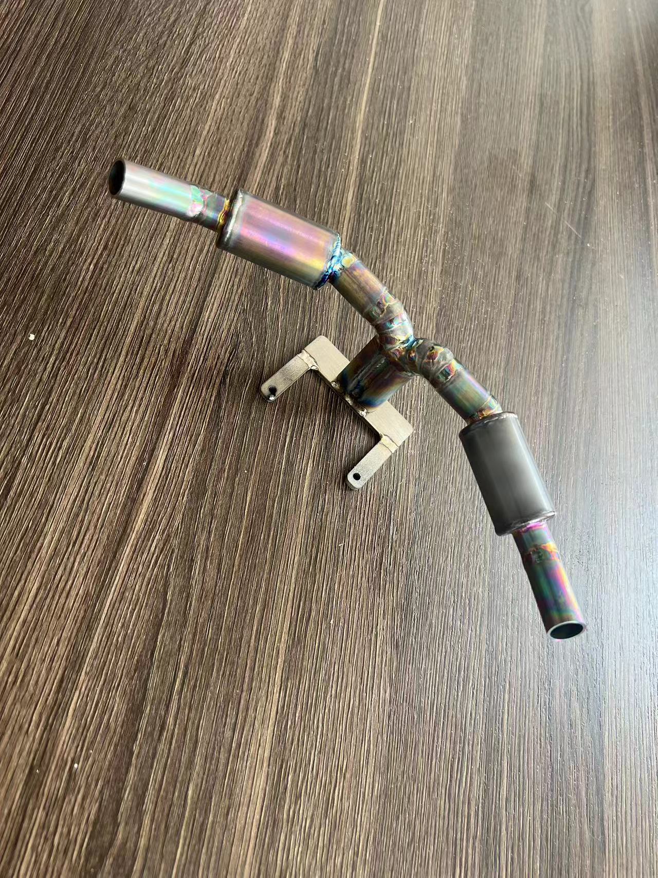 UDR manual welding Rear exhaust pipe