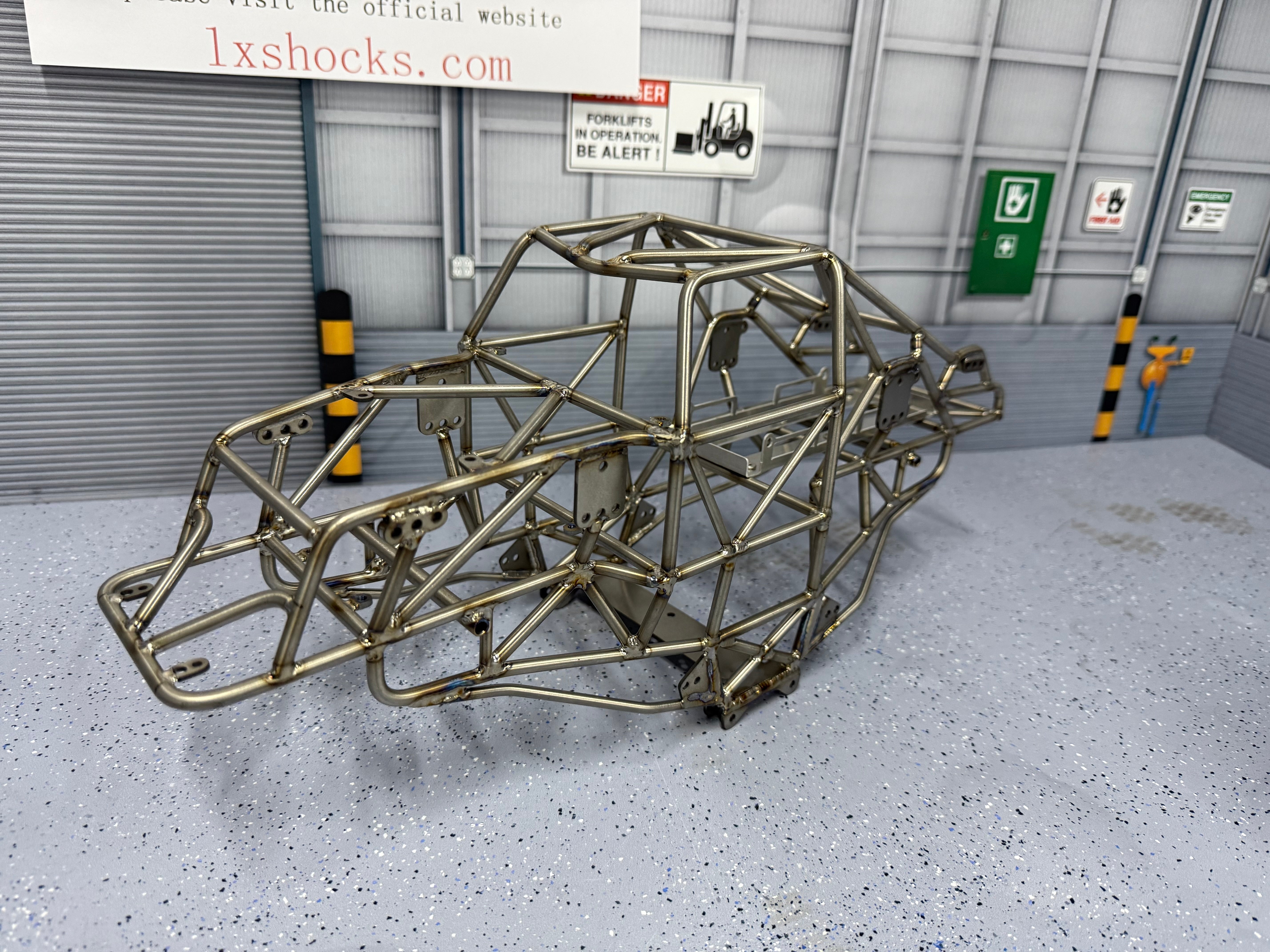 Custom SMT10 MAX-D AX90055 90057 Monster Foot Titanium Alloy Metal Cage