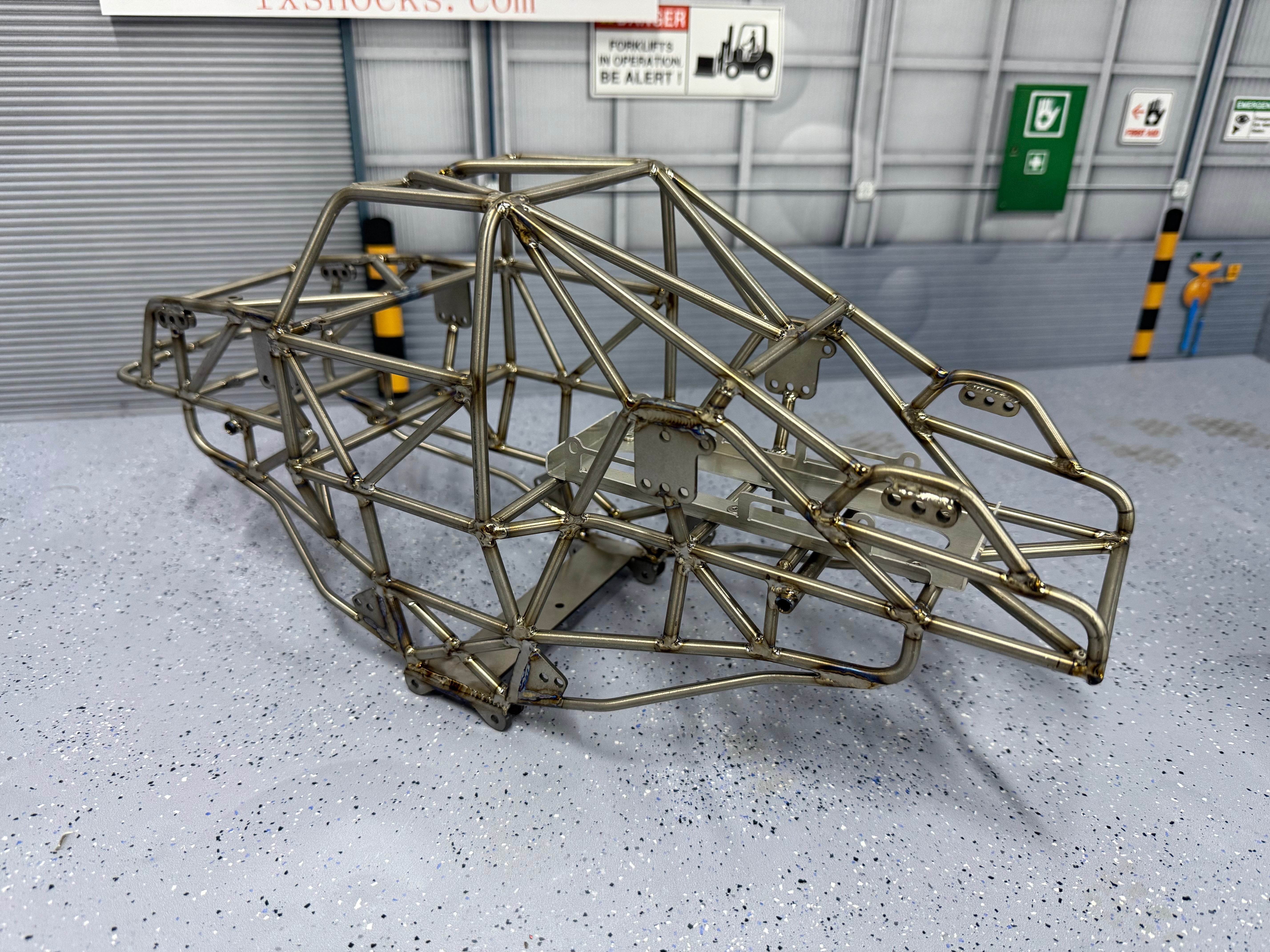 Custom SMT10 MAX-D AX90055 90057 Monster Foot Titanium Alloy Metal Cage