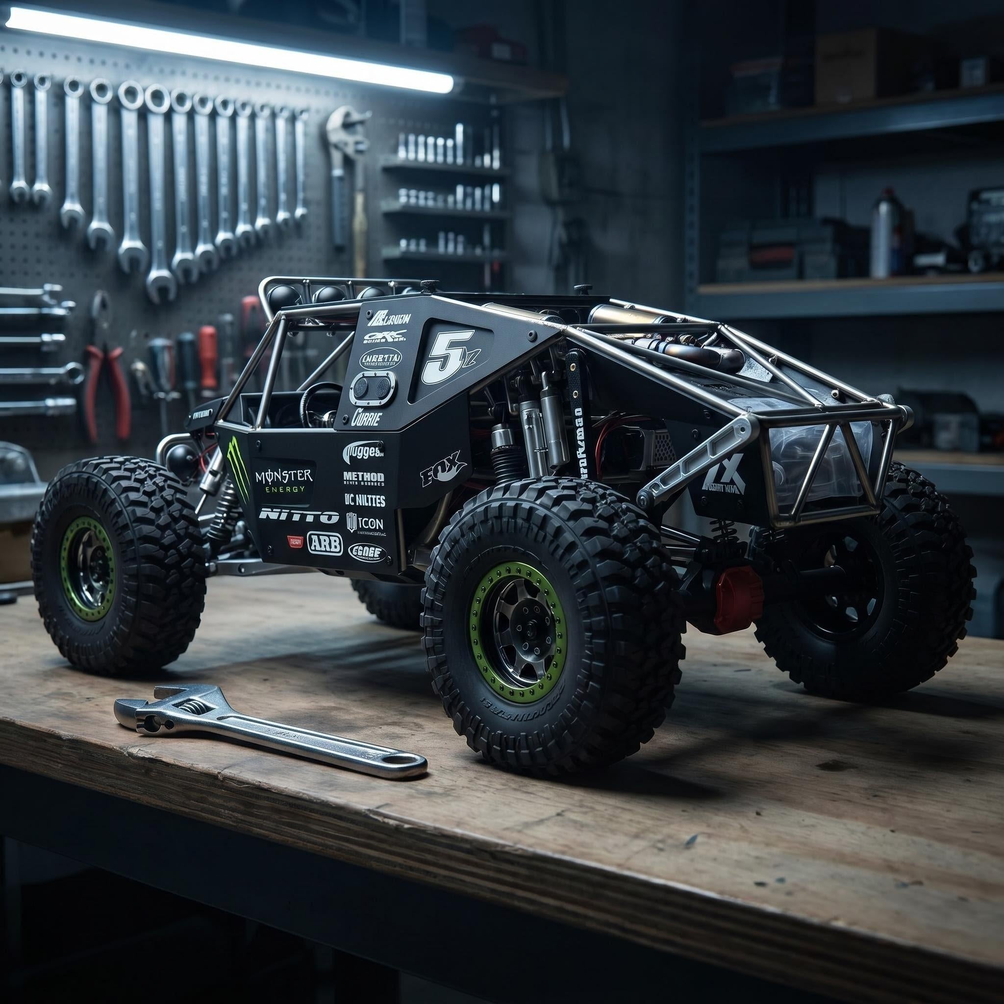 Dragon Slayer Titanium alloy cage custom yeti chassis production
