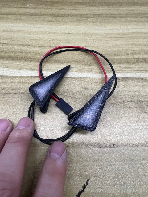 axis RR10 climbing car headlight 3D printing 90053 90048 climbing car sharp headlight, can be used with light control switch