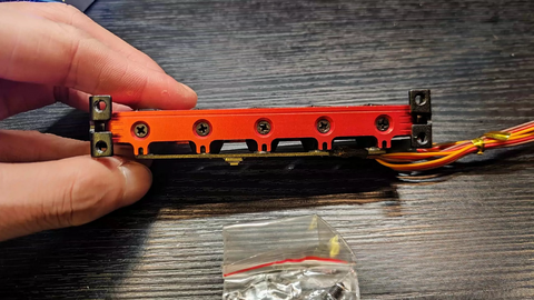 RC model car aluminum alloy shell roof light
