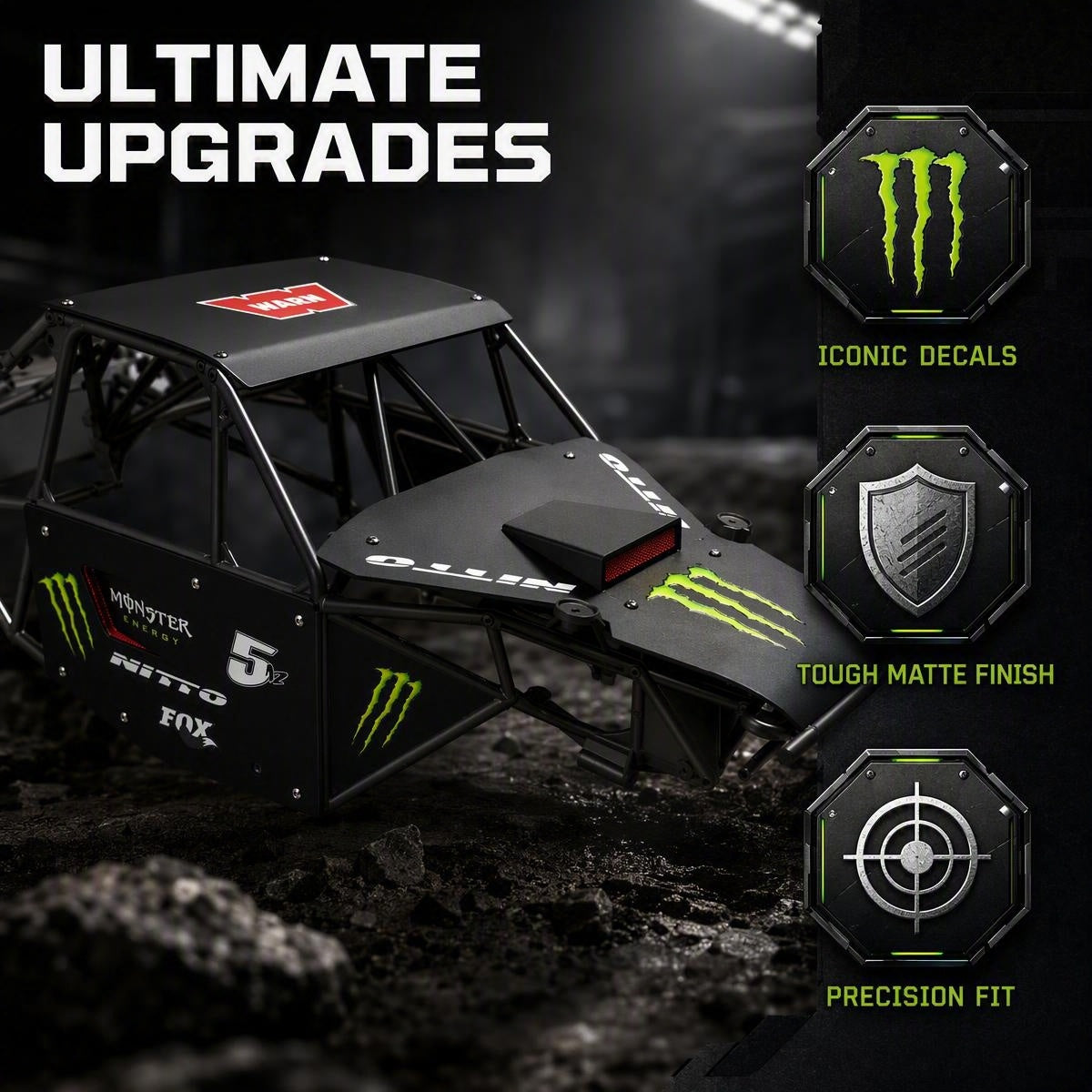1/7 UDR Truck Custom Armor Plates