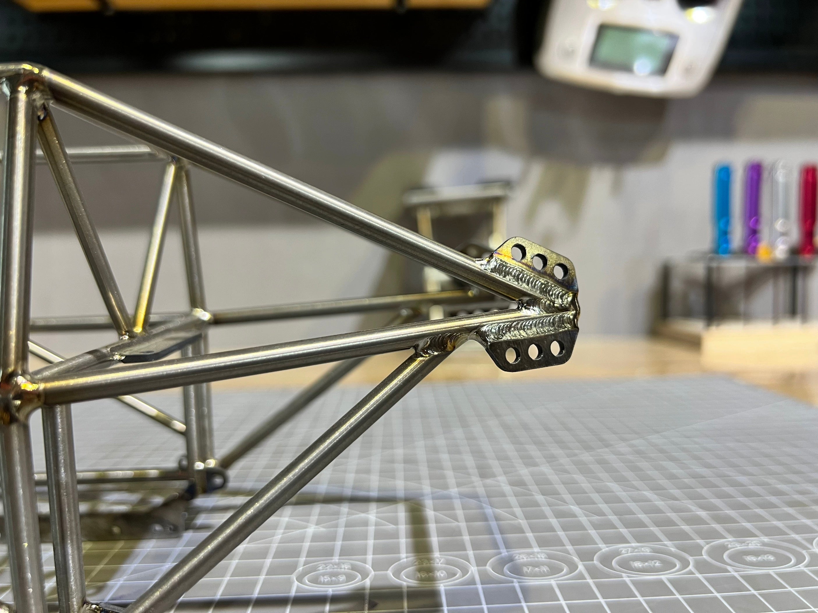 1/10 Scx10/capra Rock Rover Titanium Alloy Cage