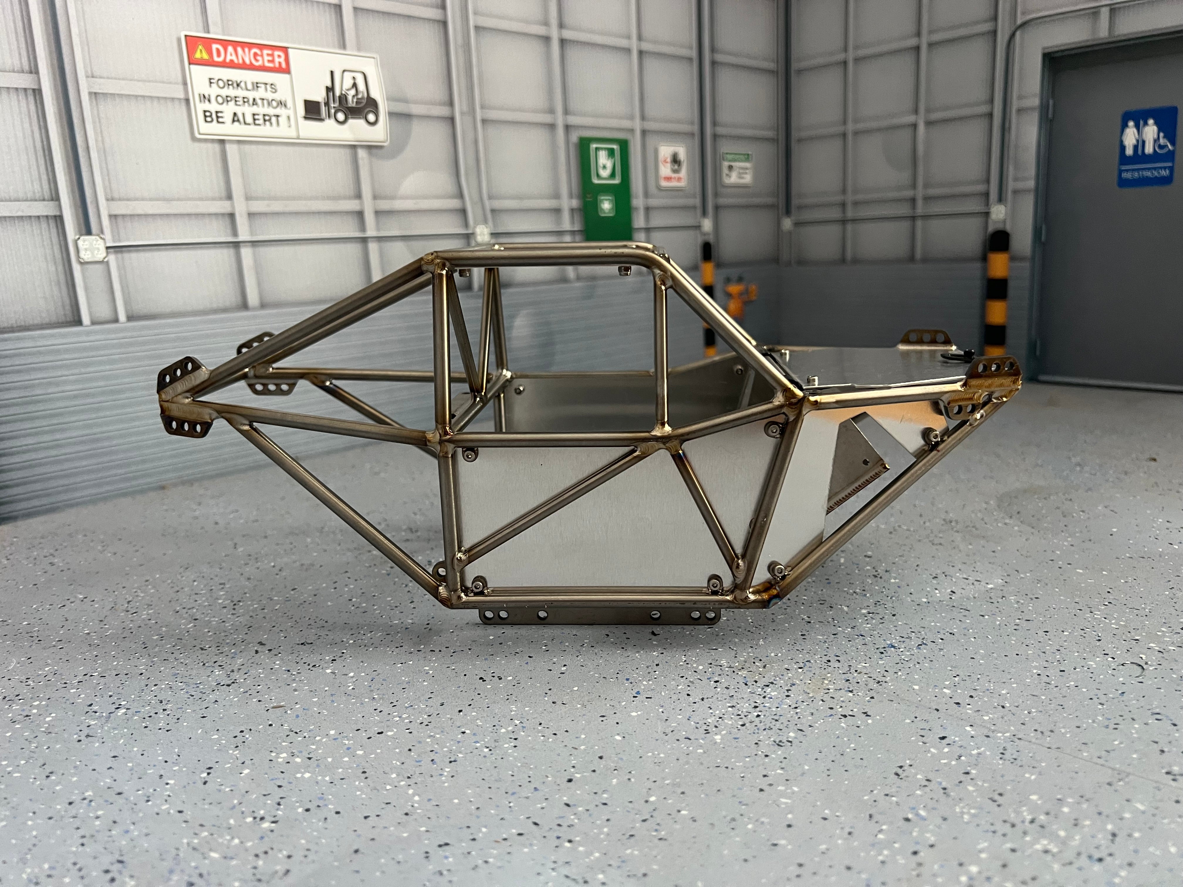 1/10 Scx10/capra Rock Rover Titanium Alloy Cage