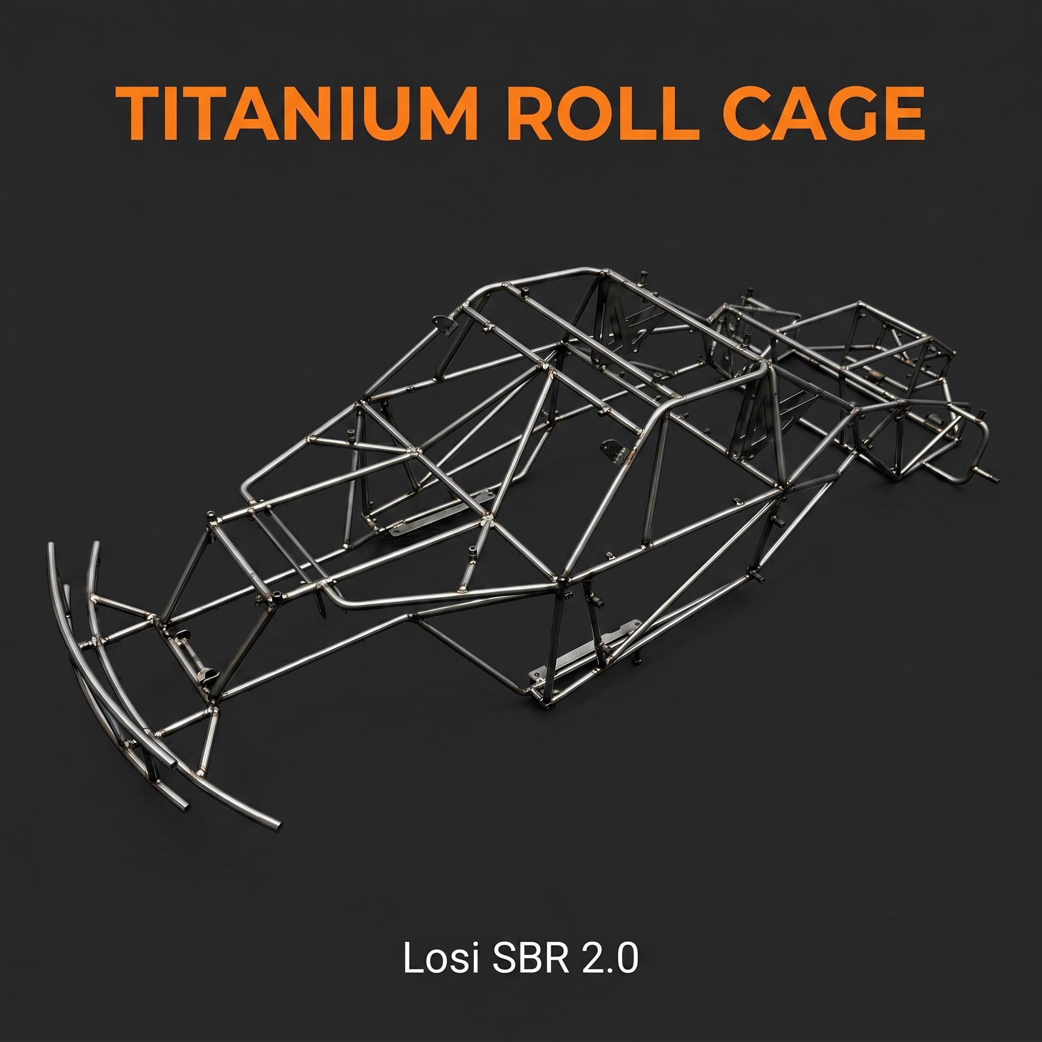 1/6 losi super baja rey titanium cage custom