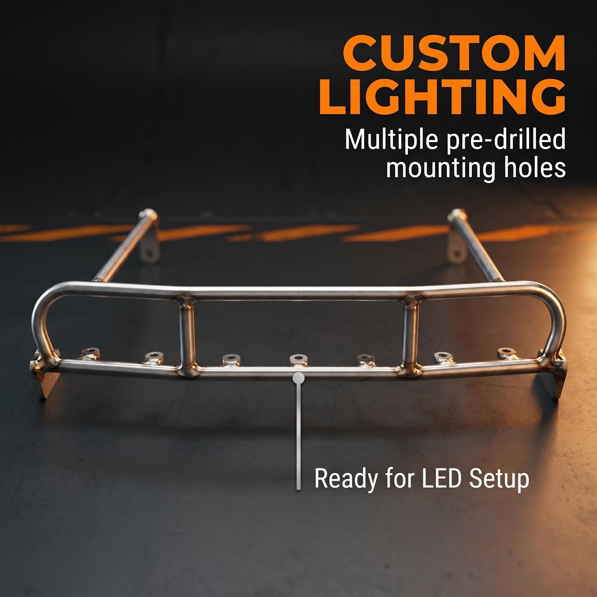 Titanium alloy 1/7 UDR ceiling light bracket (matching original cage)