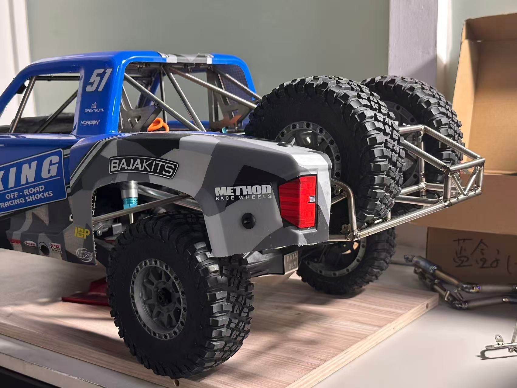 1/6 losi super baja rey titanium cage custom