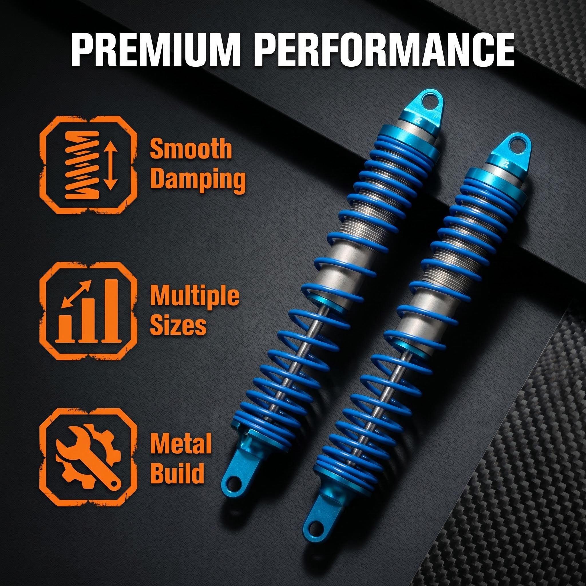 1/7UDR  135mm，140mm, 145,mm metal hydraulic shock absorber