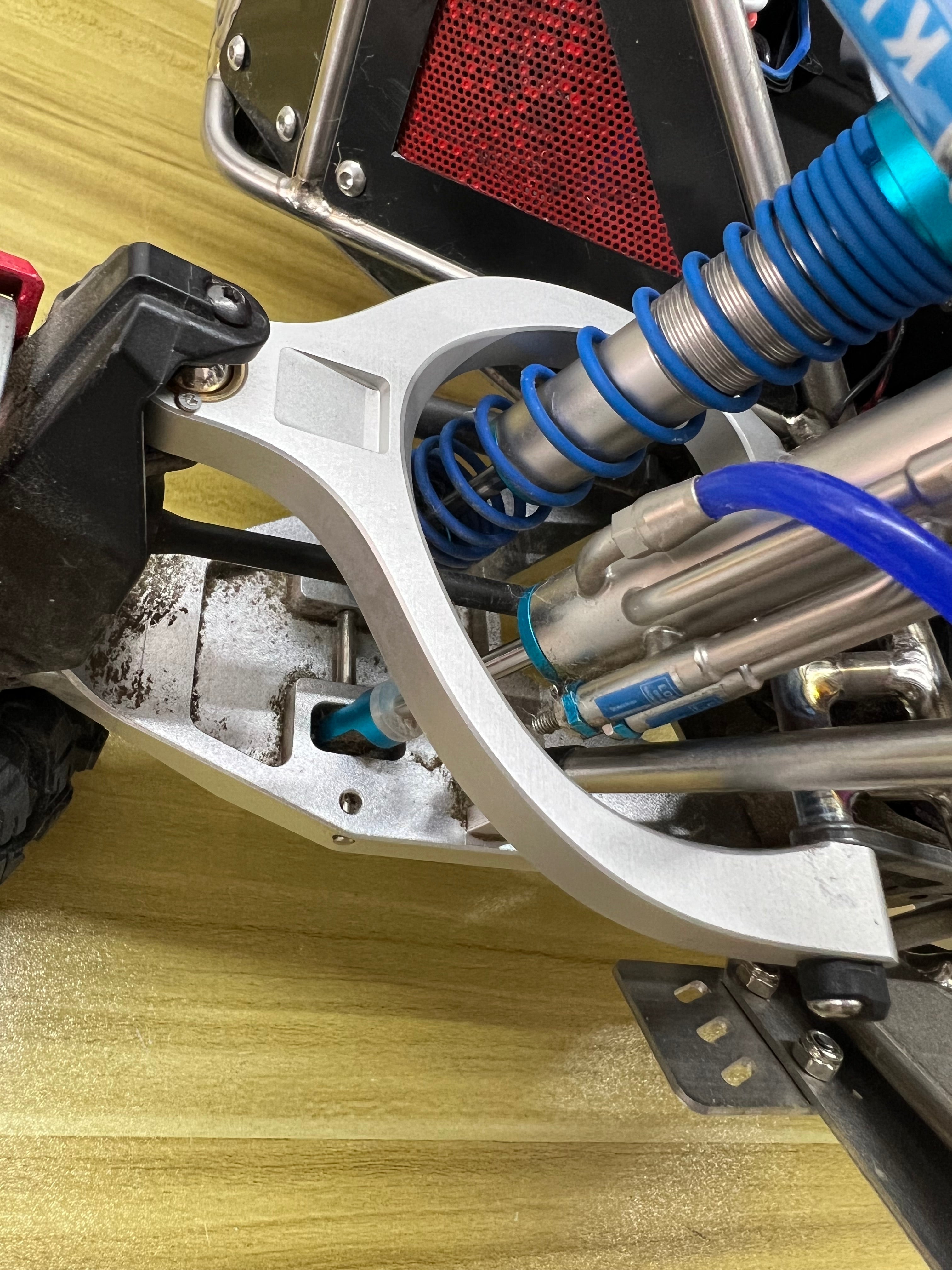 UDR CNC machining aluminum alloy metal front swing arm modification