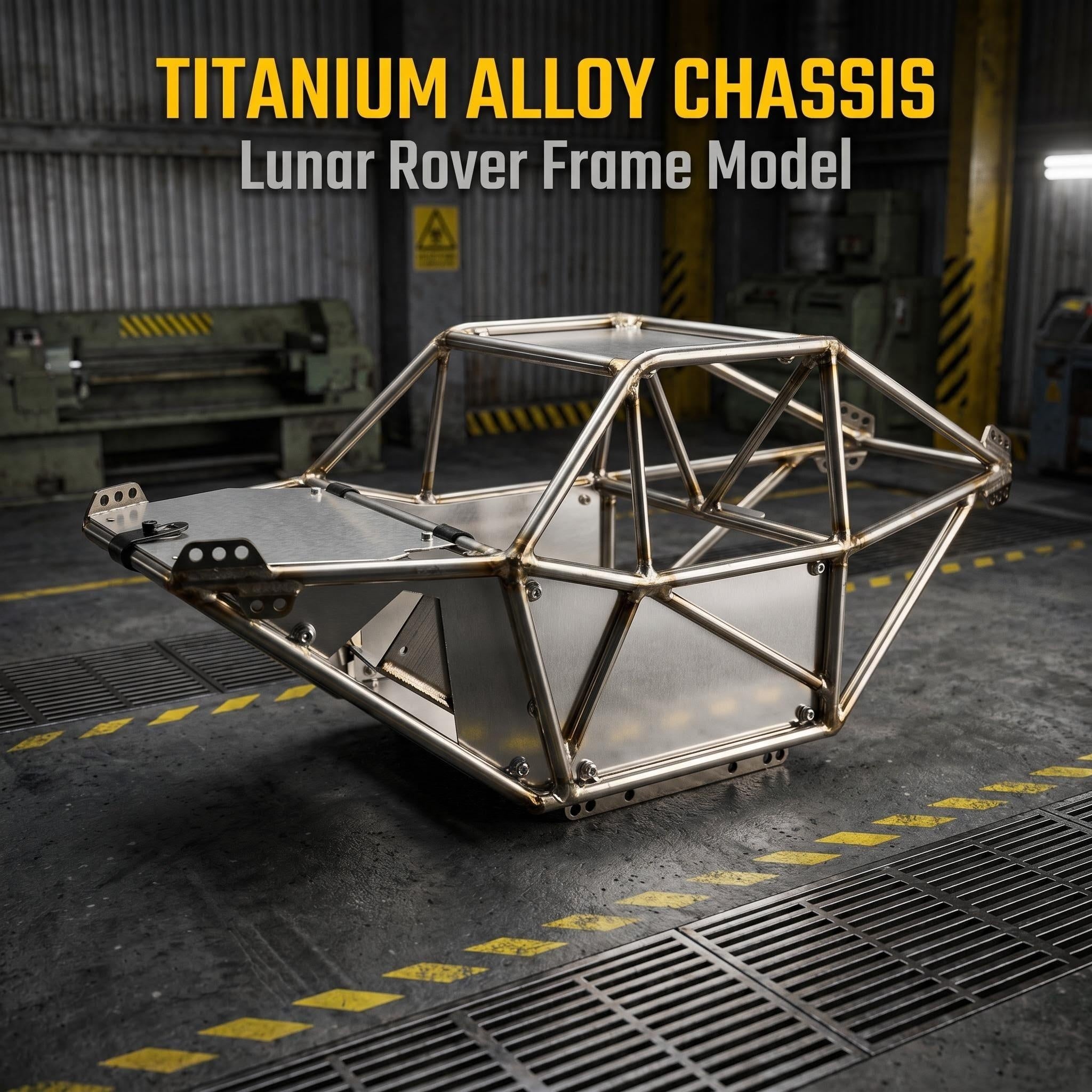 1/10 Scx10/capra Rock Rover Titanium Alloy Cage