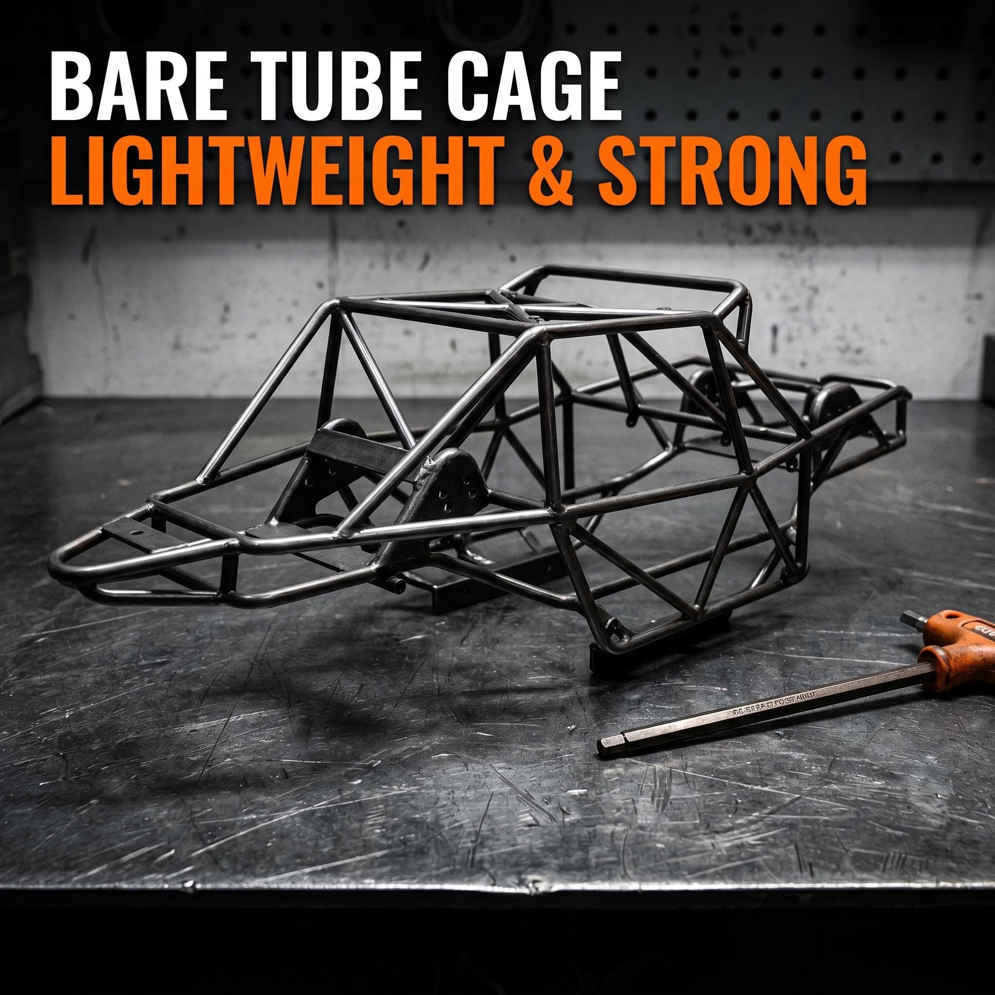 WRAITH, RR10 Titanium Metal Cage Metal Panel