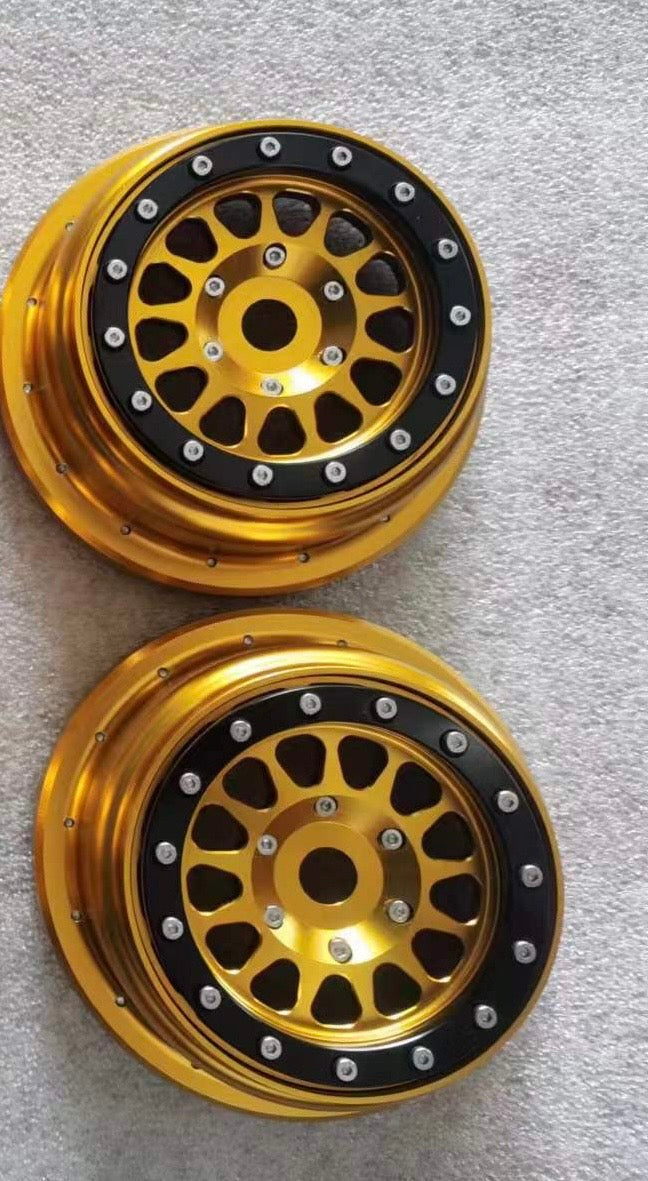 Metal Wheels for RC 1/7 UDR Unlimited Desert Racer– LX Shock Metal Wheels for RC 1/7 UDR Unlimited Desert Racer– LX Shock
