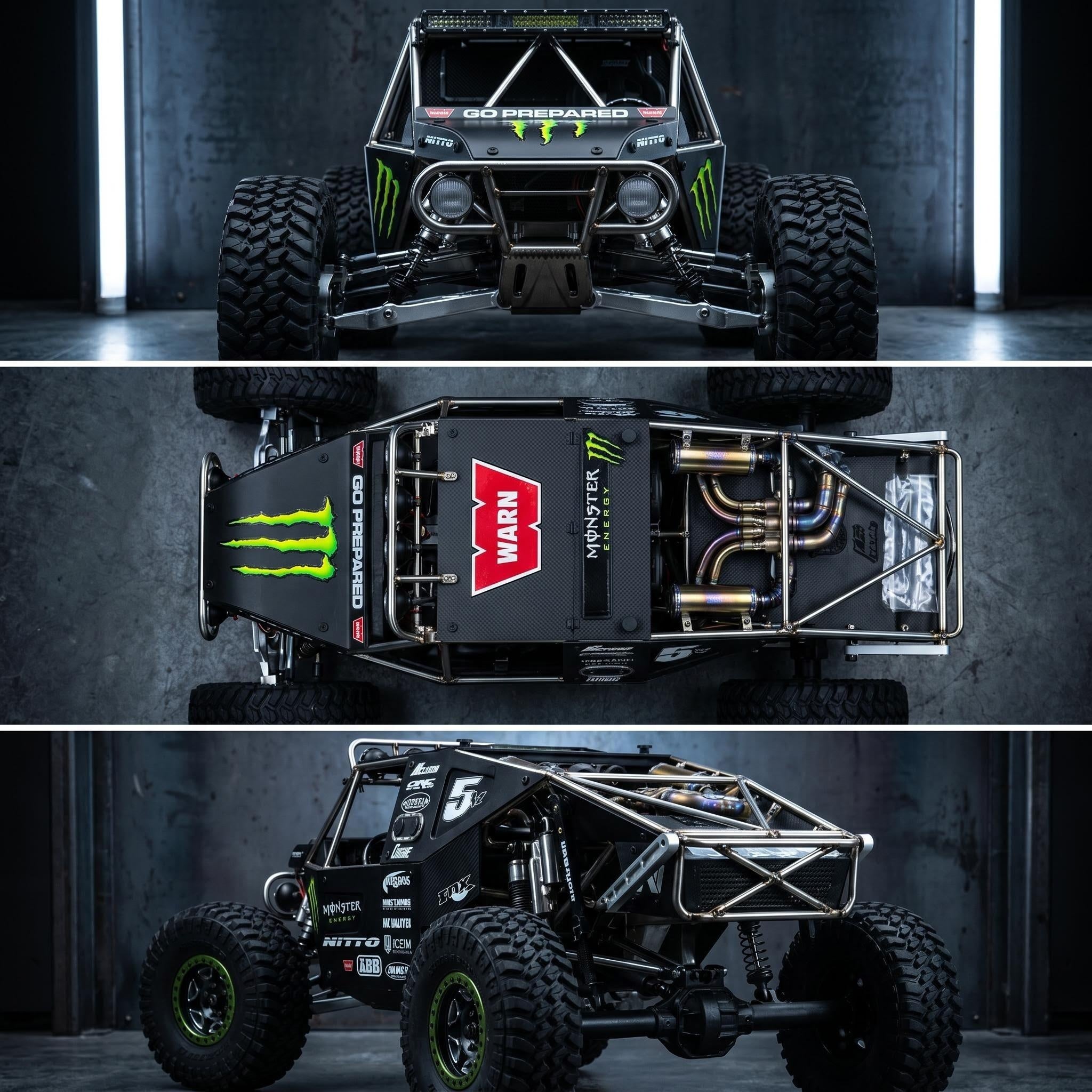 Dragon Slayer Titanium alloy cage custom yeti chassis production