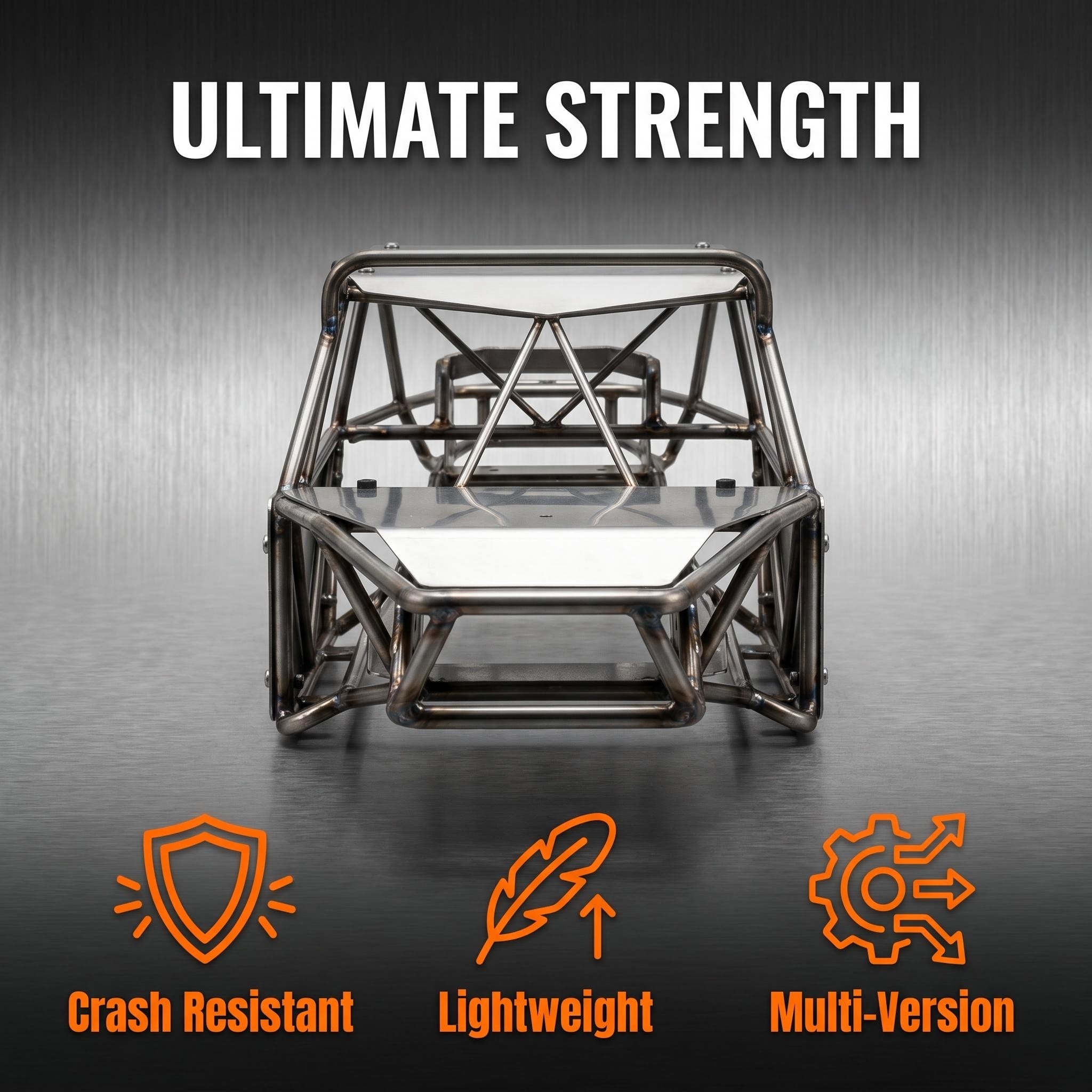 WRAITH, RR10 Titanium Metal Cage Metal Panel