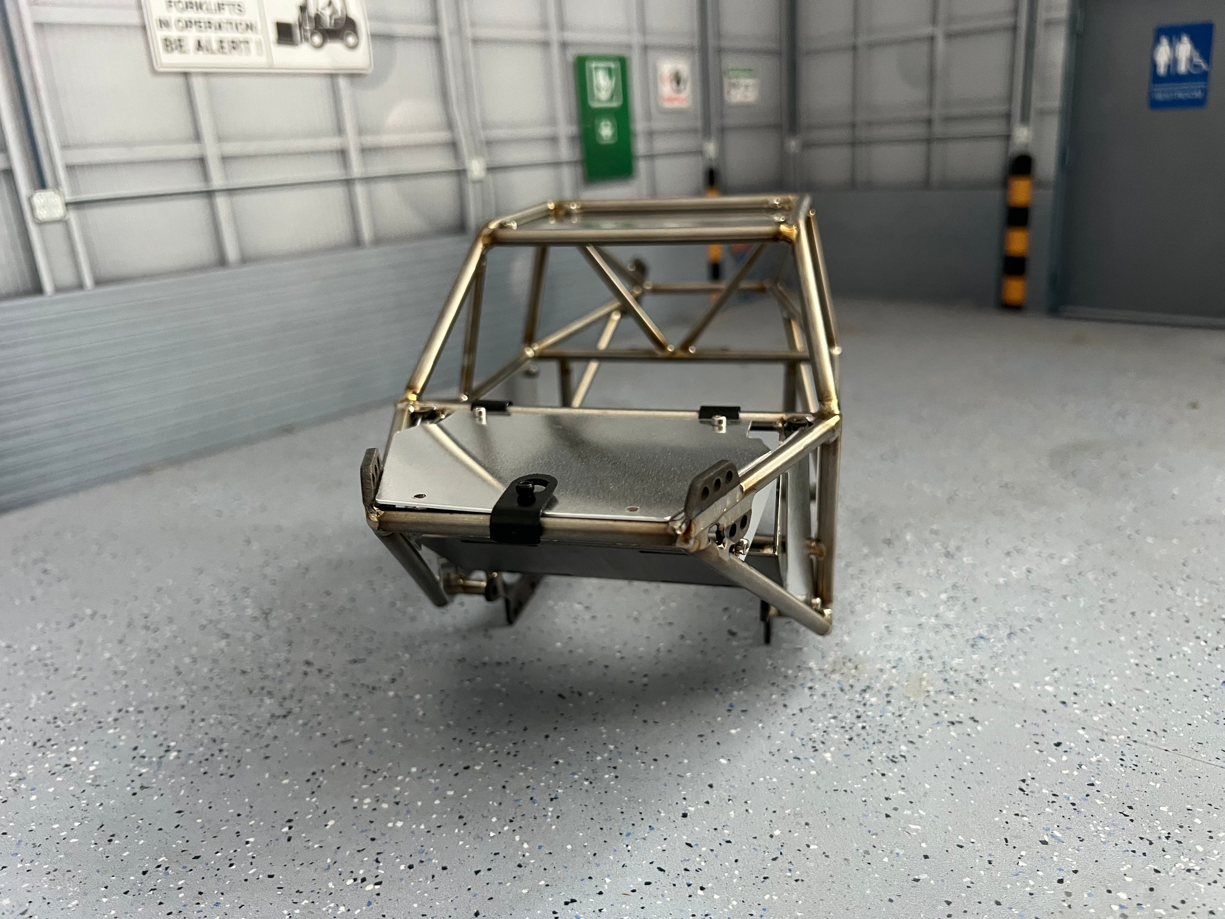 1/10 Scx10/capra Rock Rover Titanium Alloy Cage