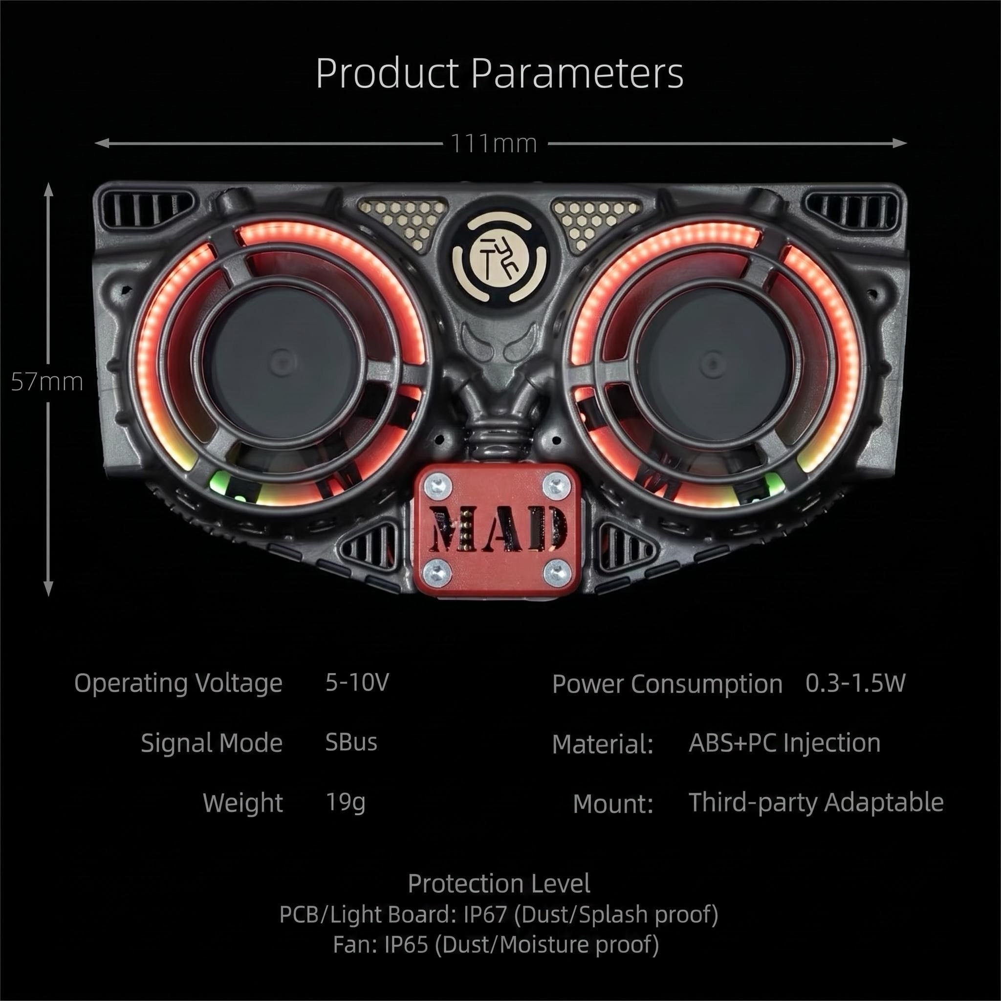 Model Simulation Accessories Fan Parts