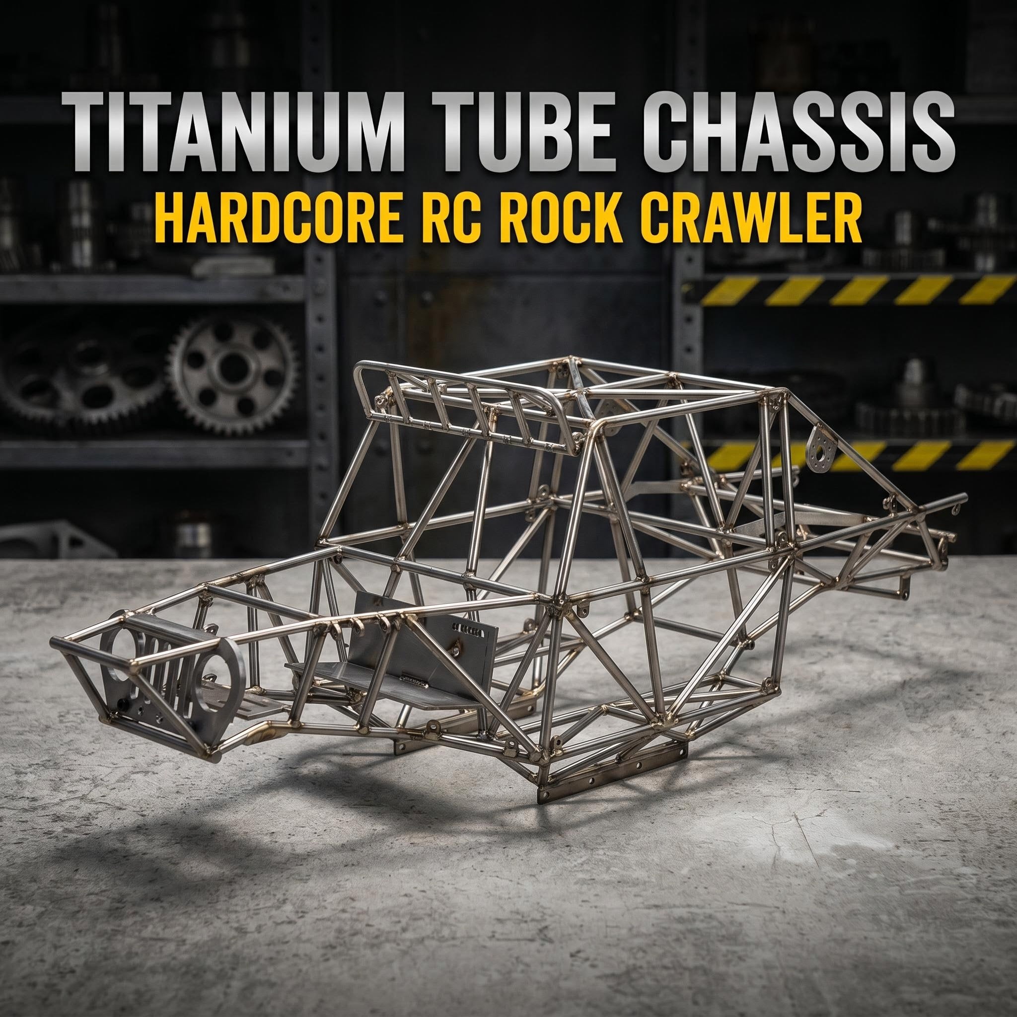 Miller titanium alloy metal cage welding custom