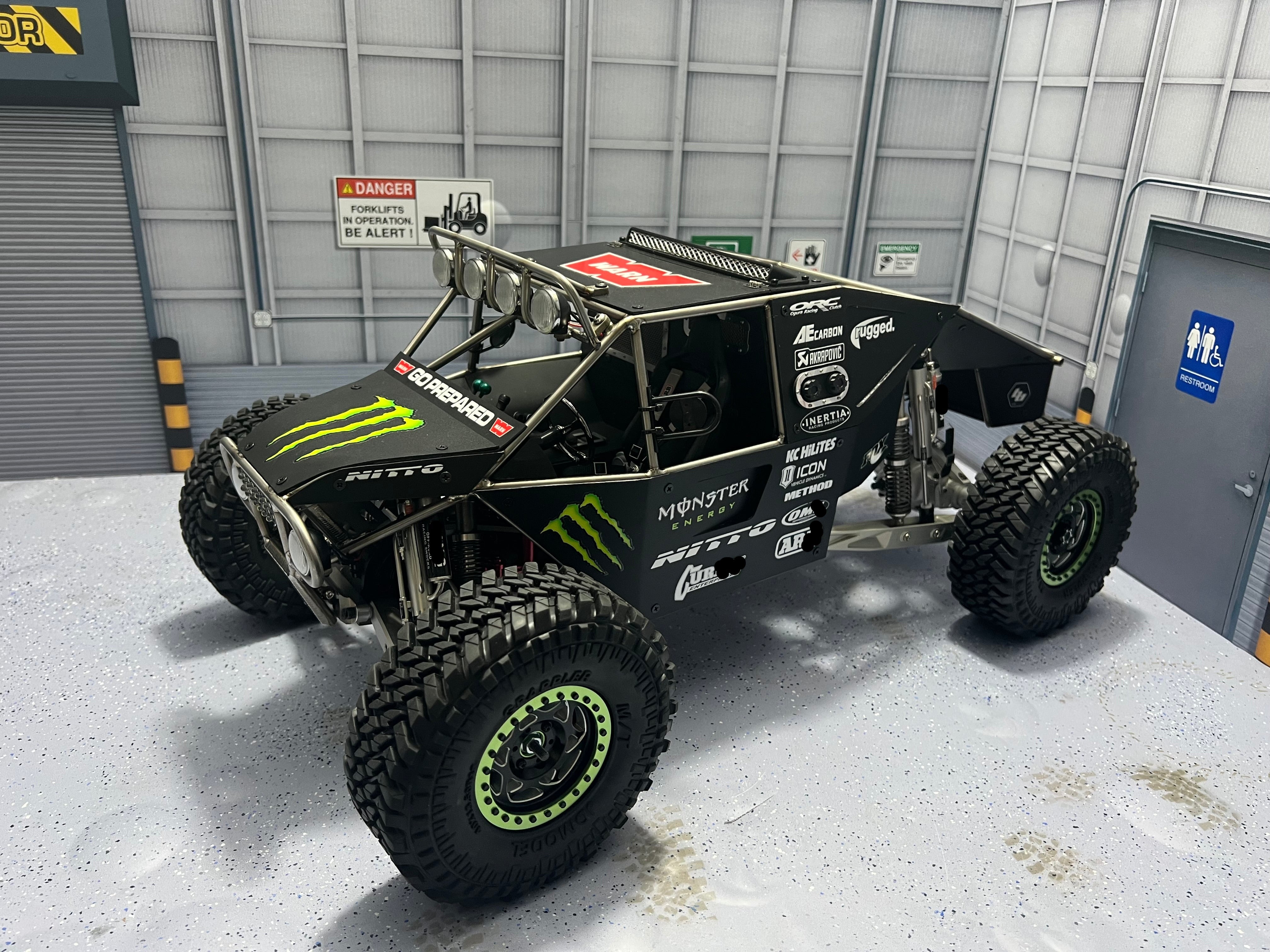 Dragon Slayer Titanium alloy cage custom yeti chassis production
