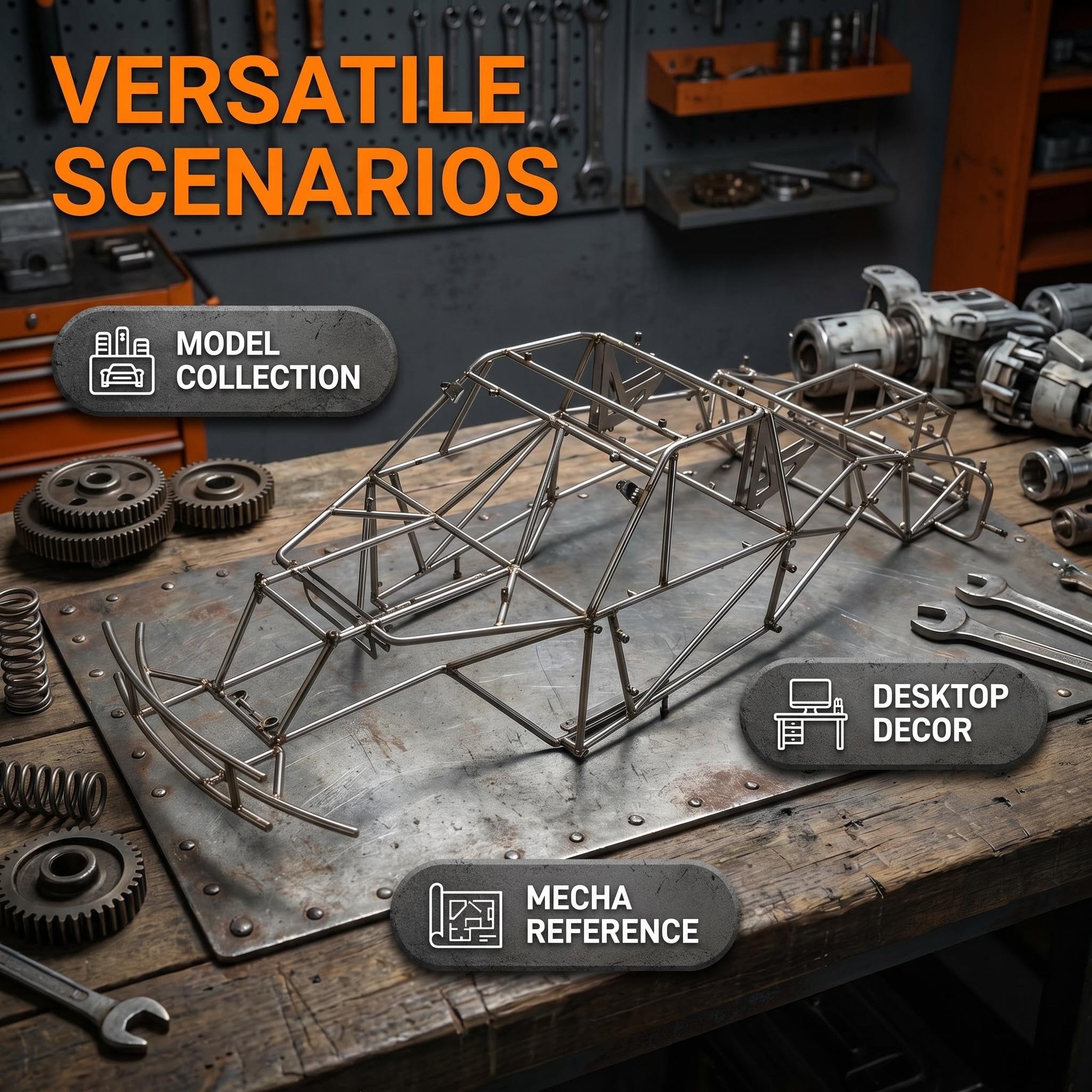 1/6 losi super baja rey titanium cage custom