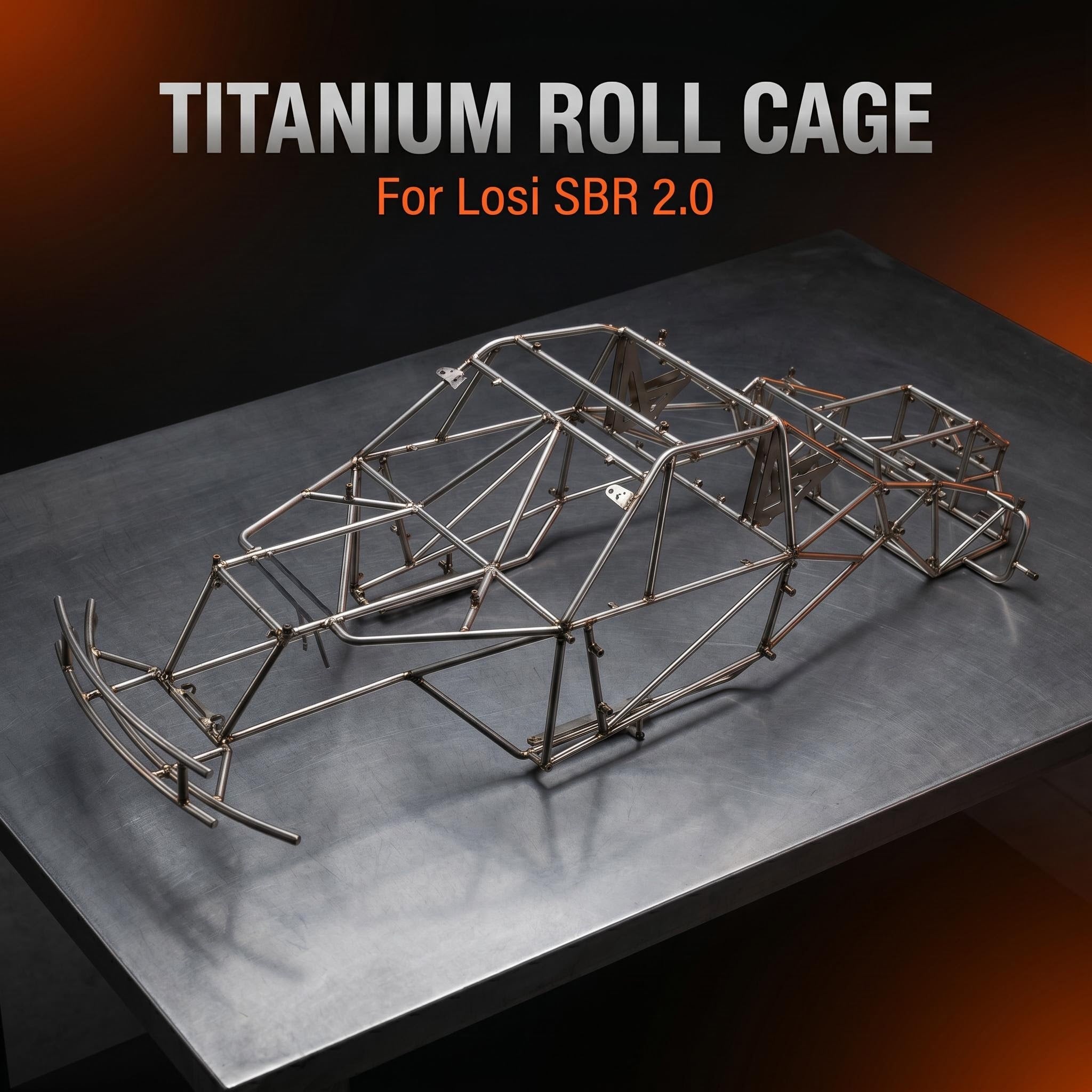 1/6 losi super baja rey titanium cage custom