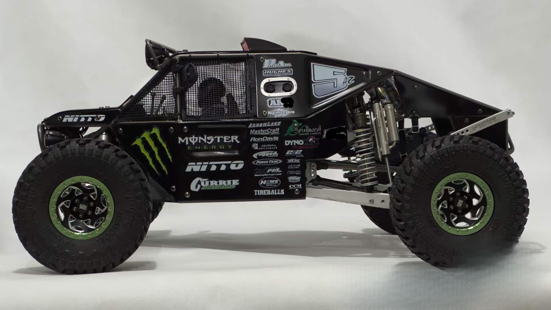 Dragon Slayer Titanium alloy cage custom yeti chassis production