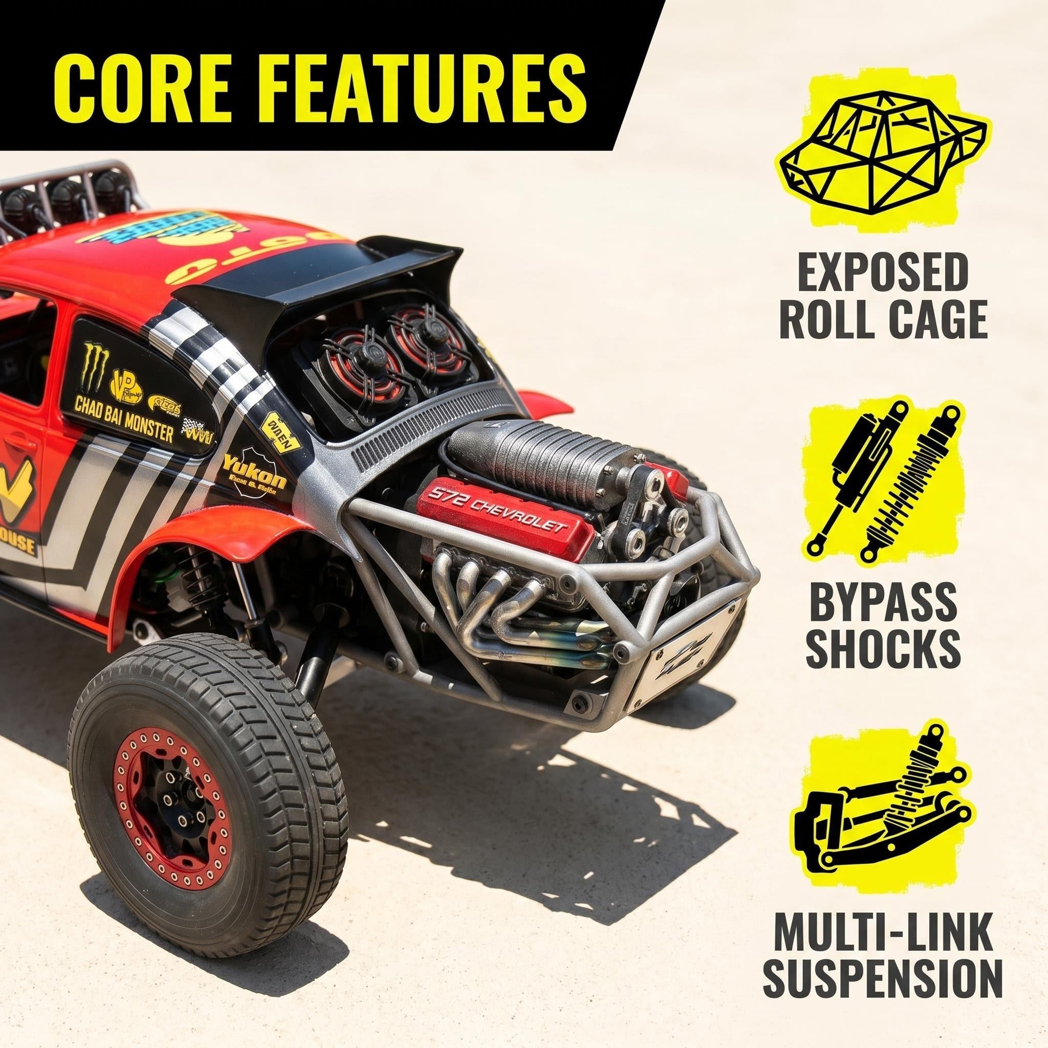 1/10 Handcrafted Custom Volkswagen Beetle （cage）
