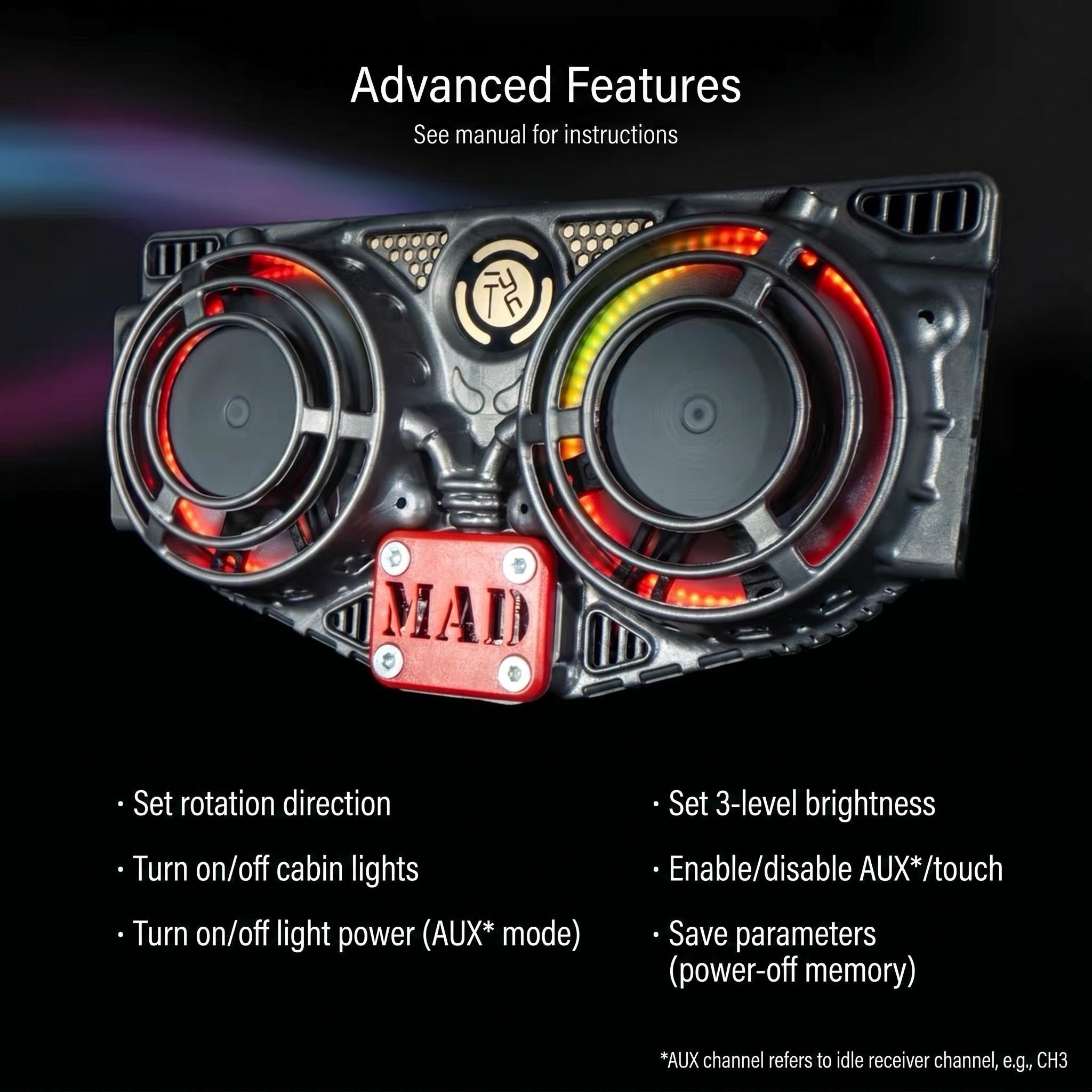 Model Simulation Accessories Fan Parts