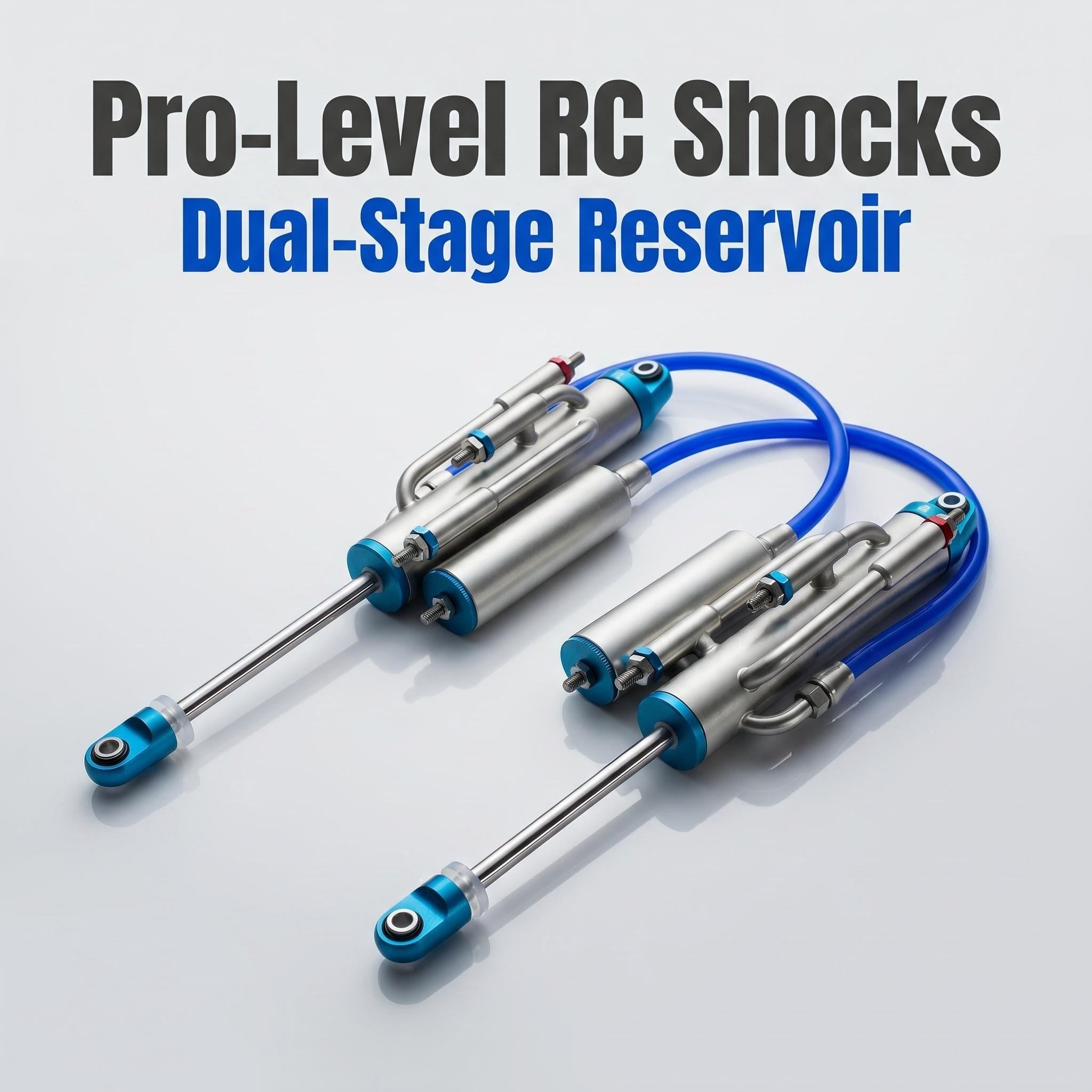 1/7UDR /LOSI SBR 1/6 RC bypass shocks （Tube version）
